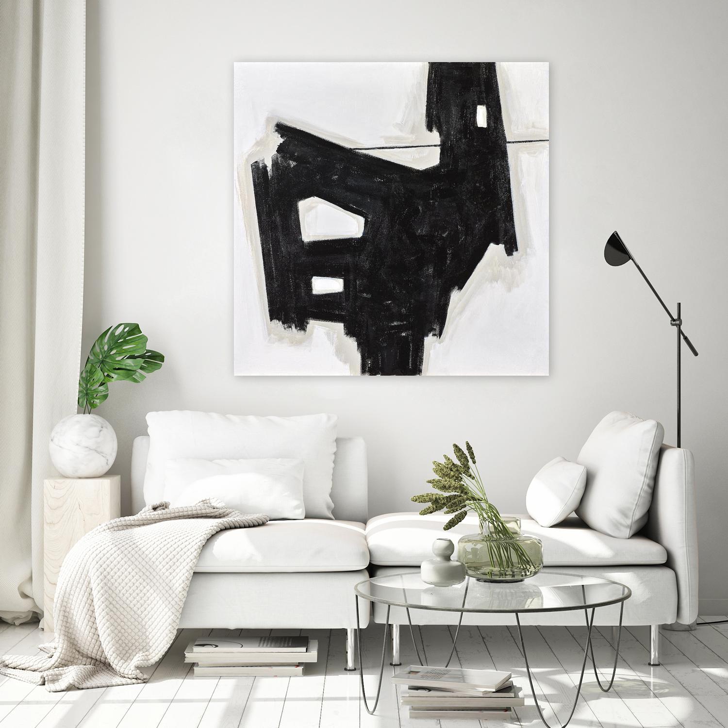LUPO by Marvin on GIANT ART - black abstract