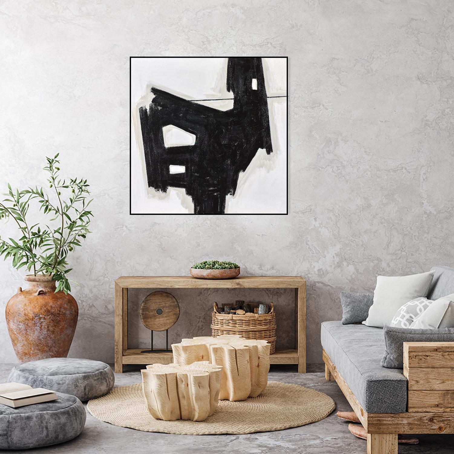 LUPO by Marvin on GIANT ART - black abstract