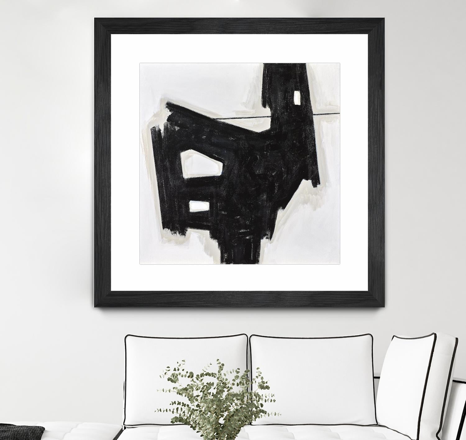 LUPO by Marvin on GIANT ART - black abstract