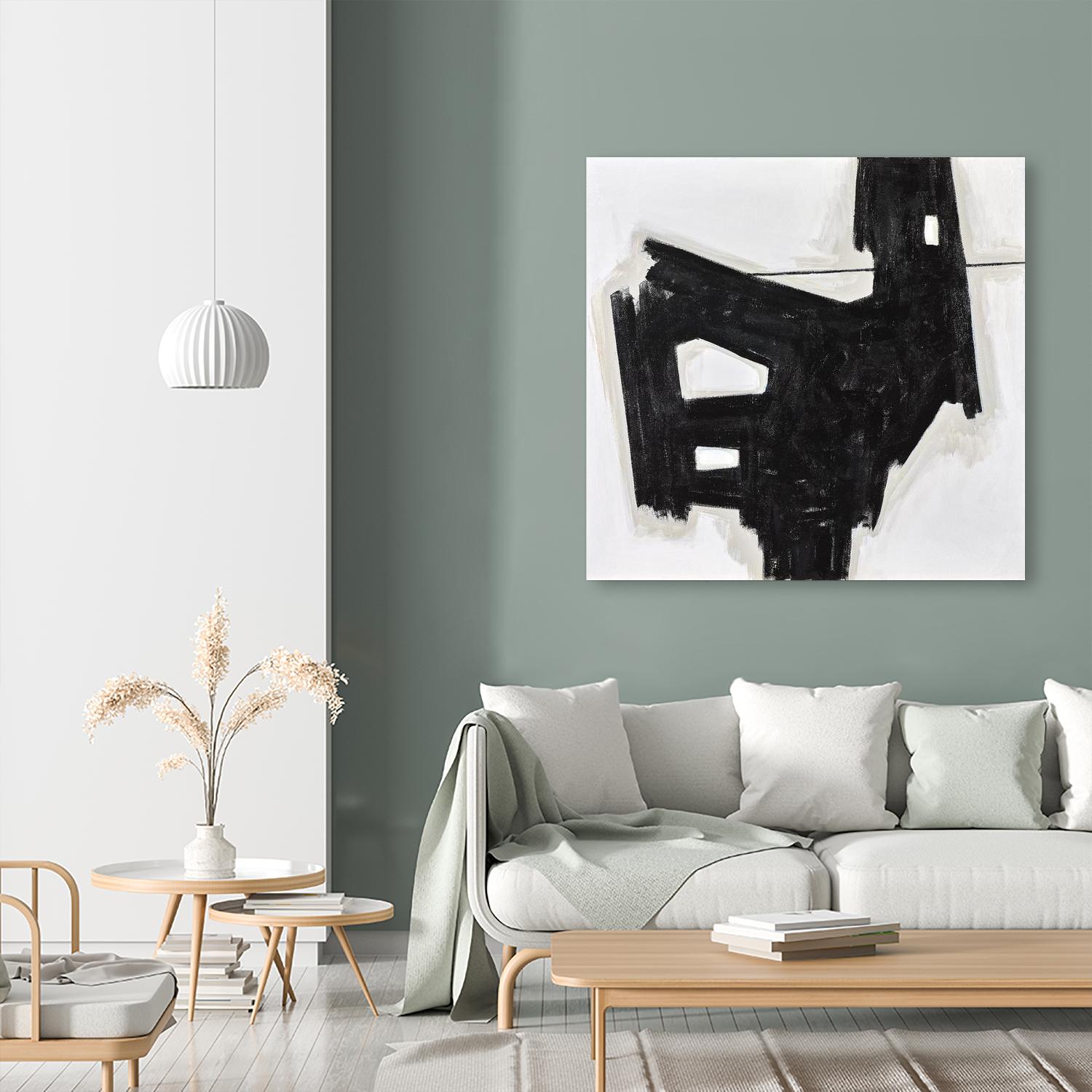 LUPO by Marvin on GIANT ART - black abstract