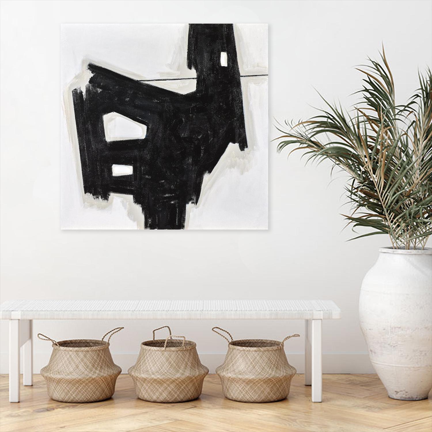 LUPO by Marvin on GIANT ART - black abstract