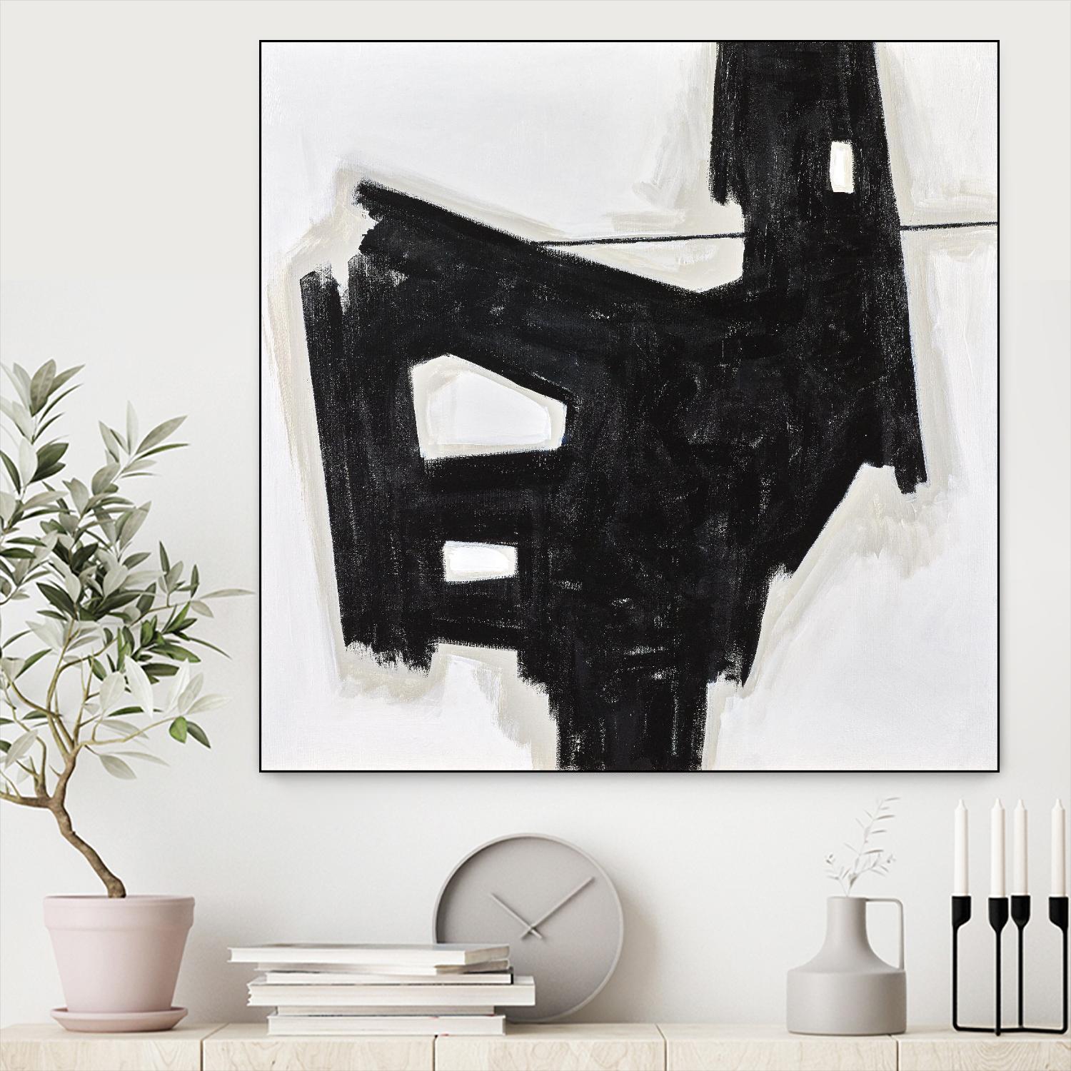 LUPO by Marvin on GIANT ART - black abstract