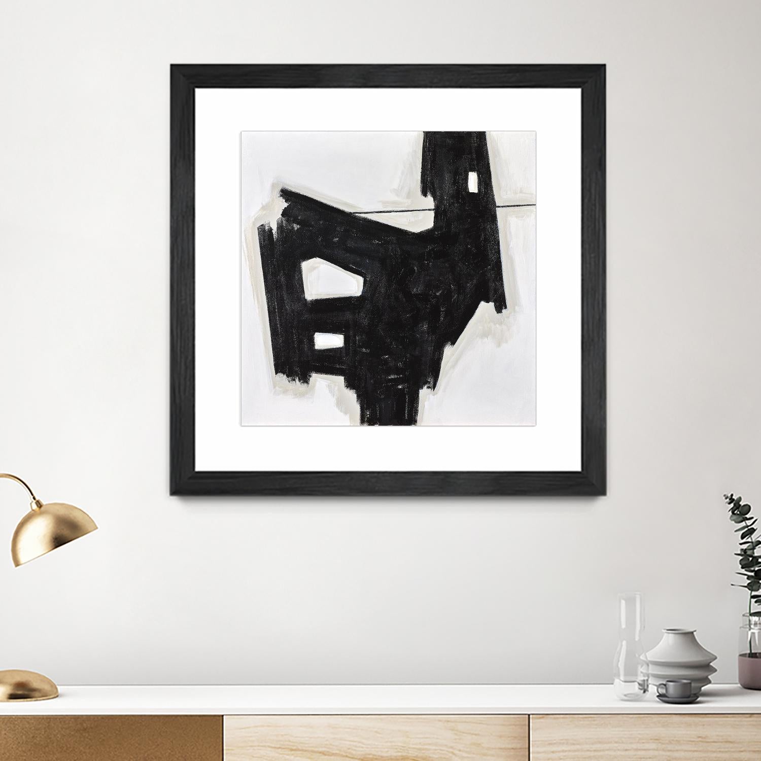 LUPO by Marvin on GIANT ART - black abstract