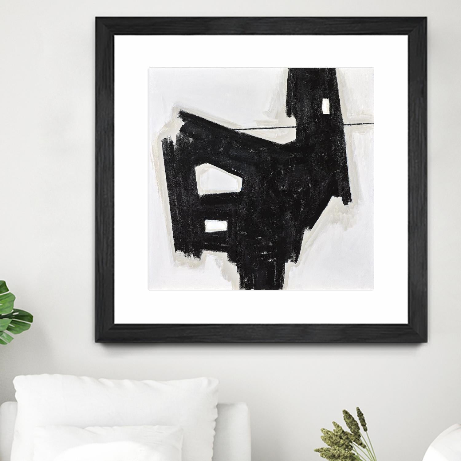 LUPO by Marvin on GIANT ART - black abstract