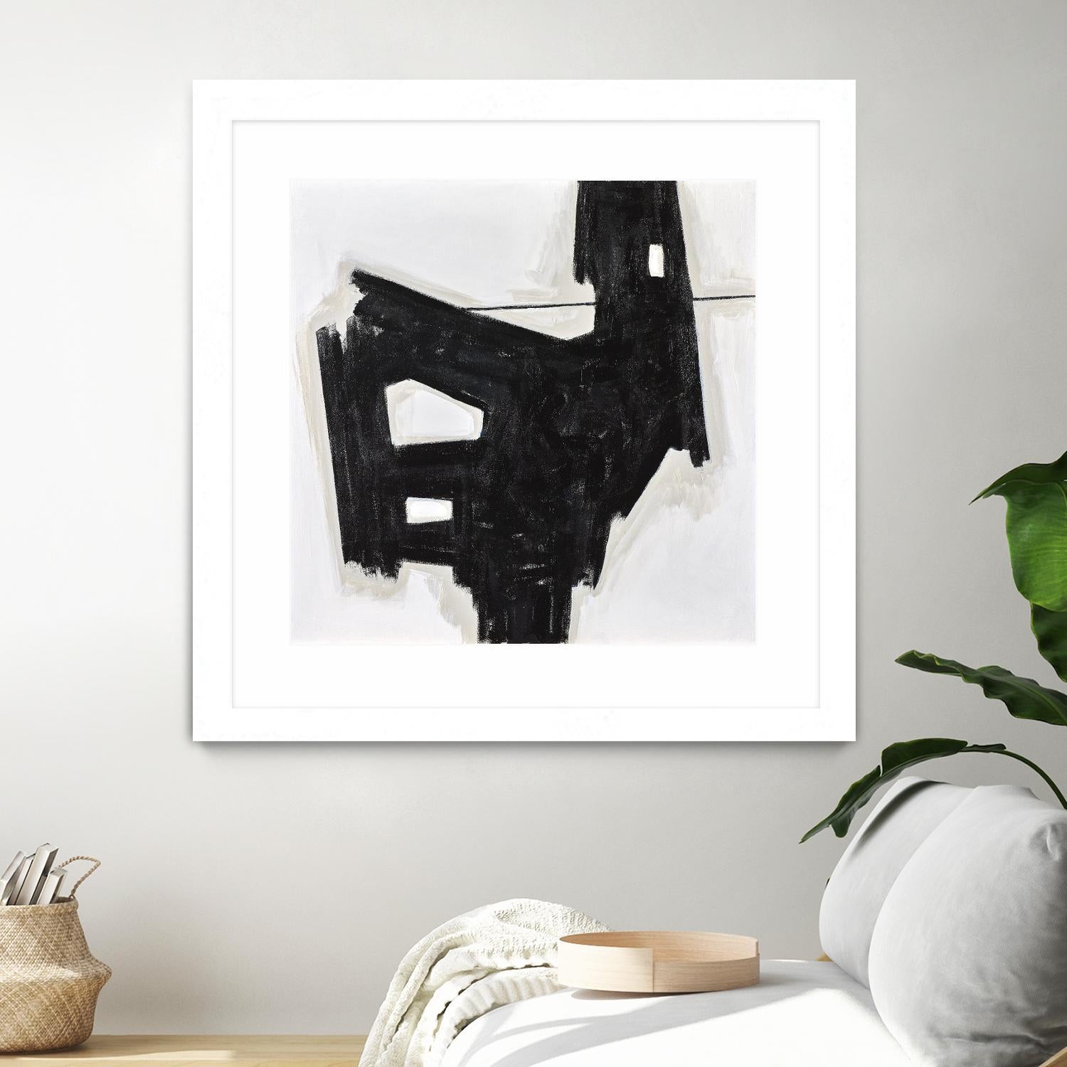 LUPO by Marvin on GIANT ART - black abstract