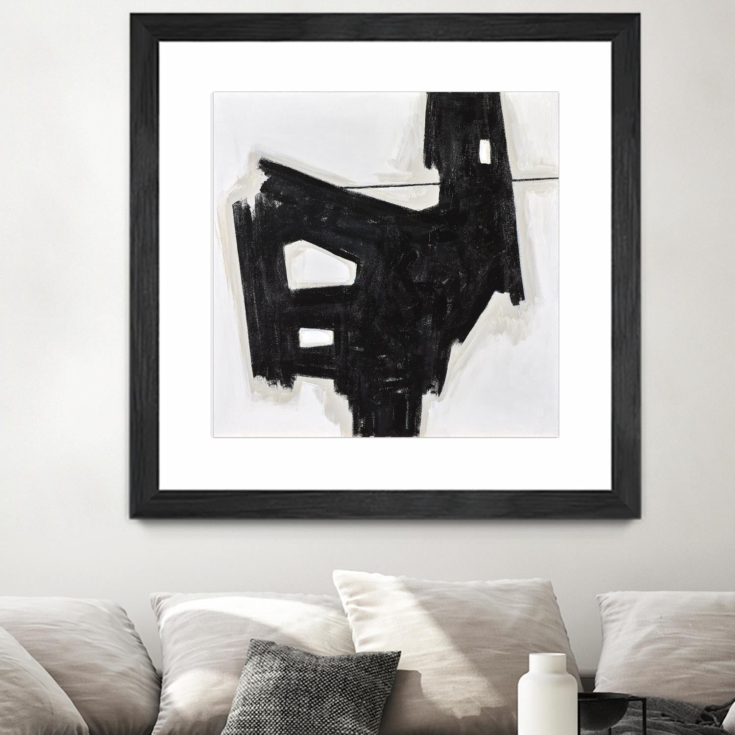 LUPO by Marvin on GIANT ART - black abstract