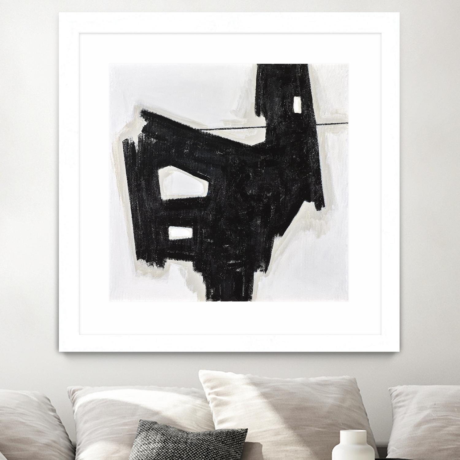 LUPO by Marvin on GIANT ART - black abstract