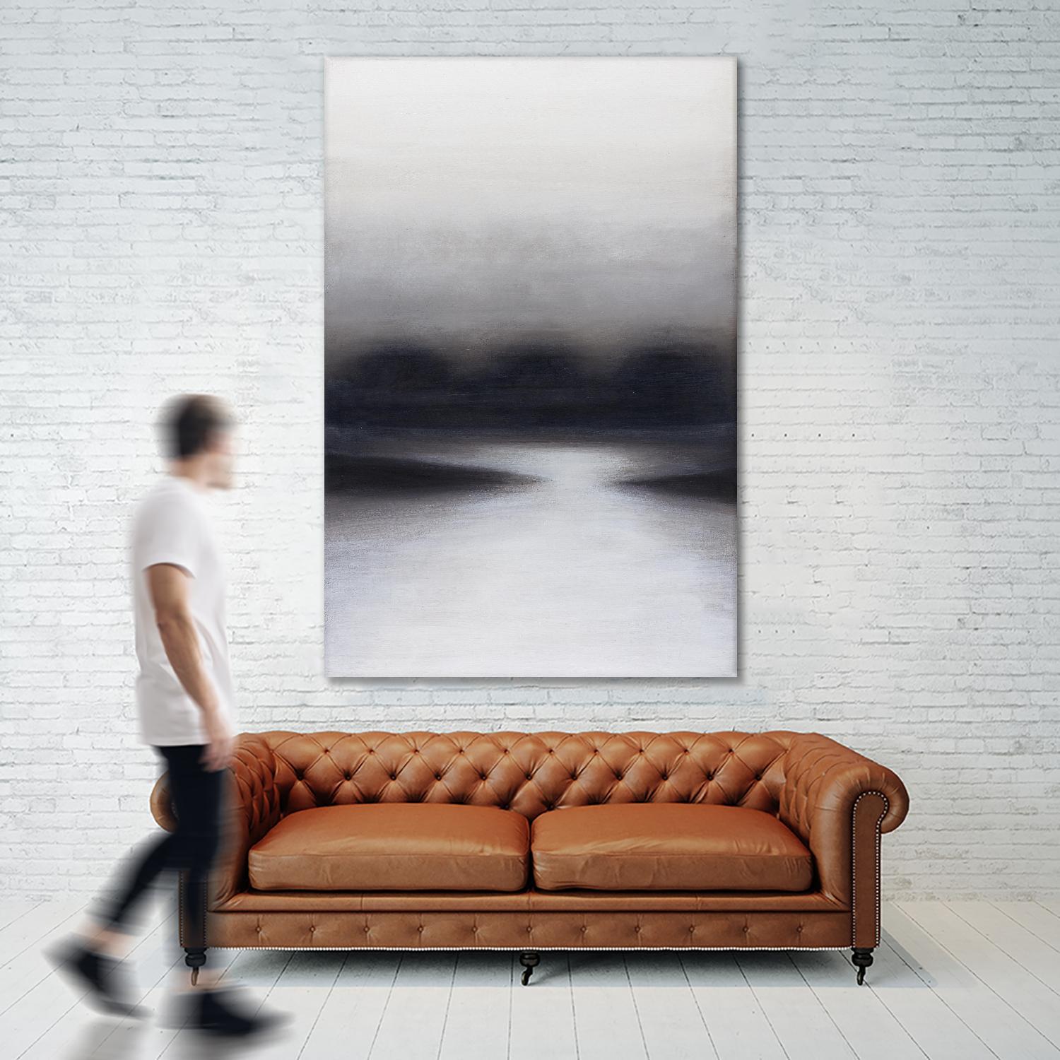 HAZE by Marvin on GIANT ART - black abstract