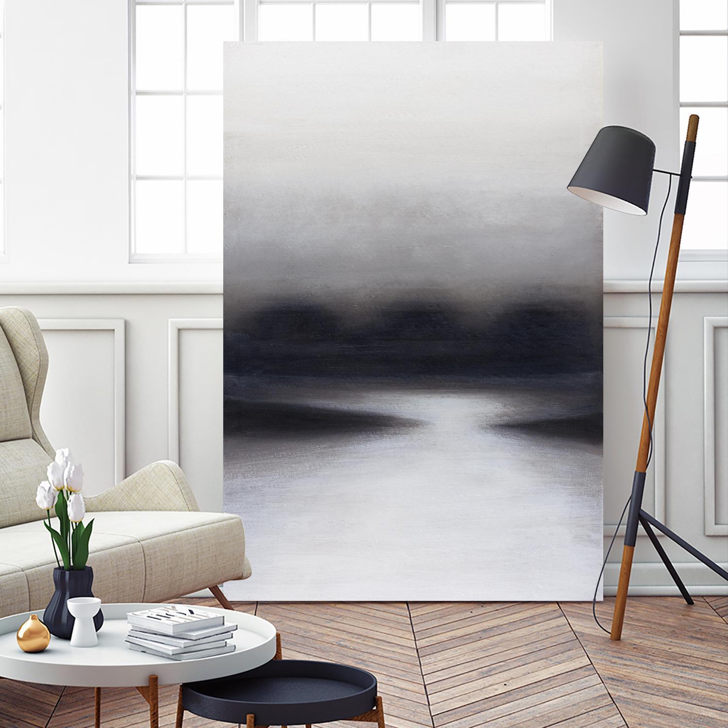 HAZE by Marvin on GIANT ART - black abstract