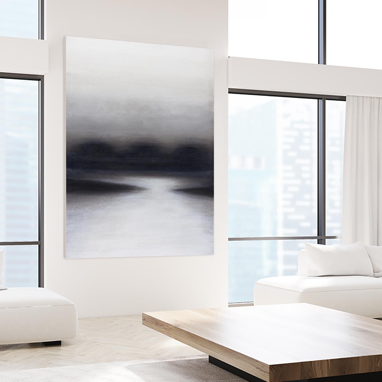 HAZE by Marvin on GIANT ART - black abstract