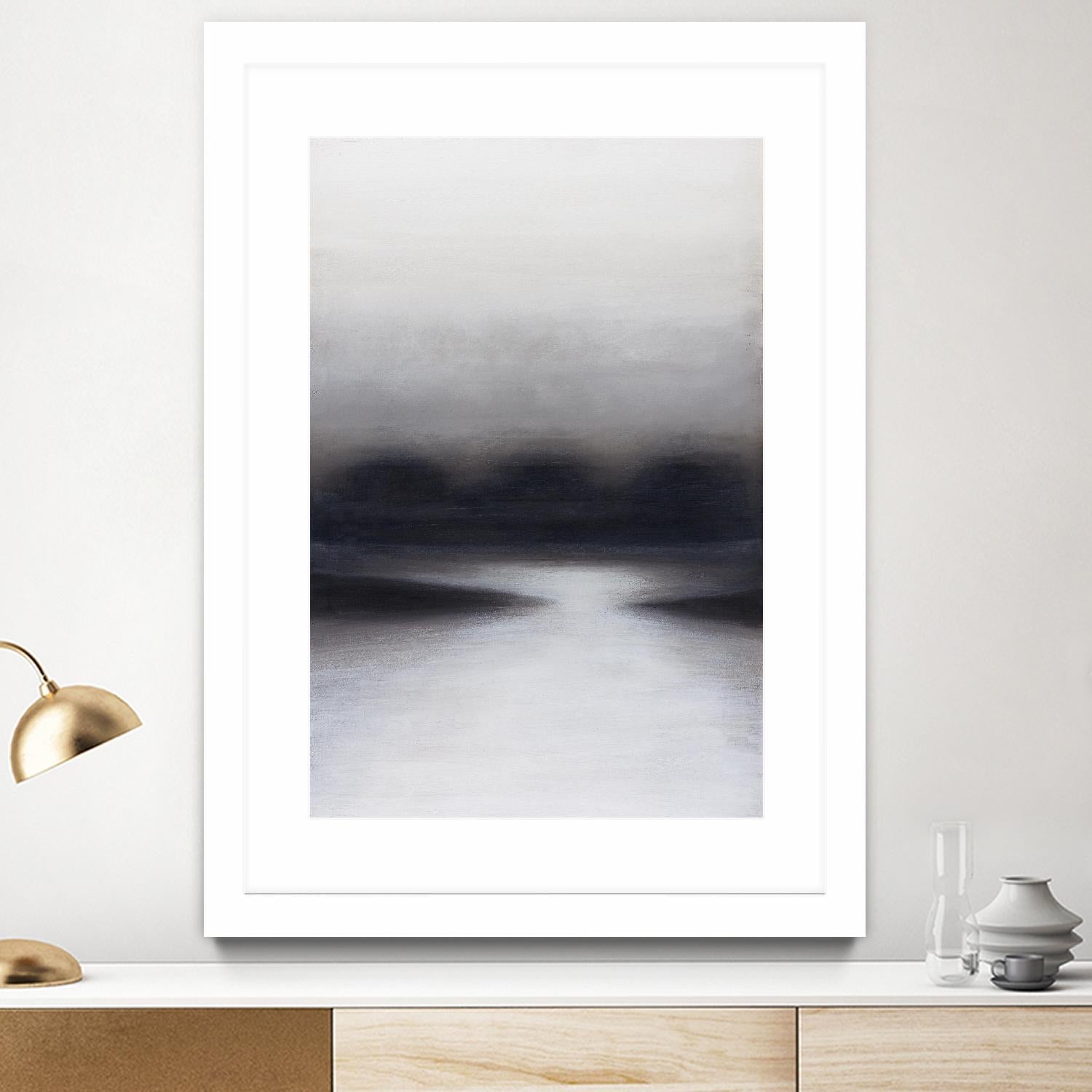 HAZE by Marvin on GIANT ART - black abstract