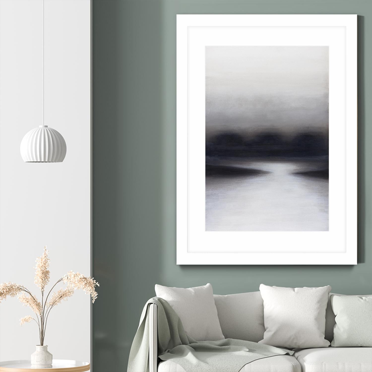 HAZE by Marvin on GIANT ART - black abstract