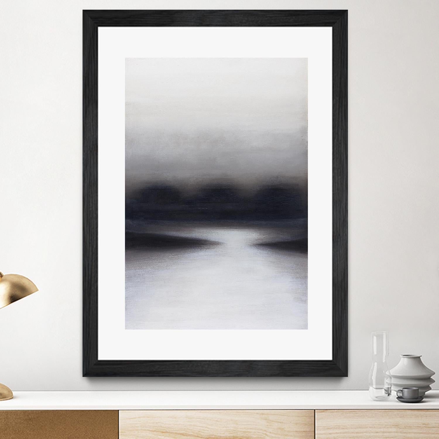 HAZE by Marvin on GIANT ART - black abstract