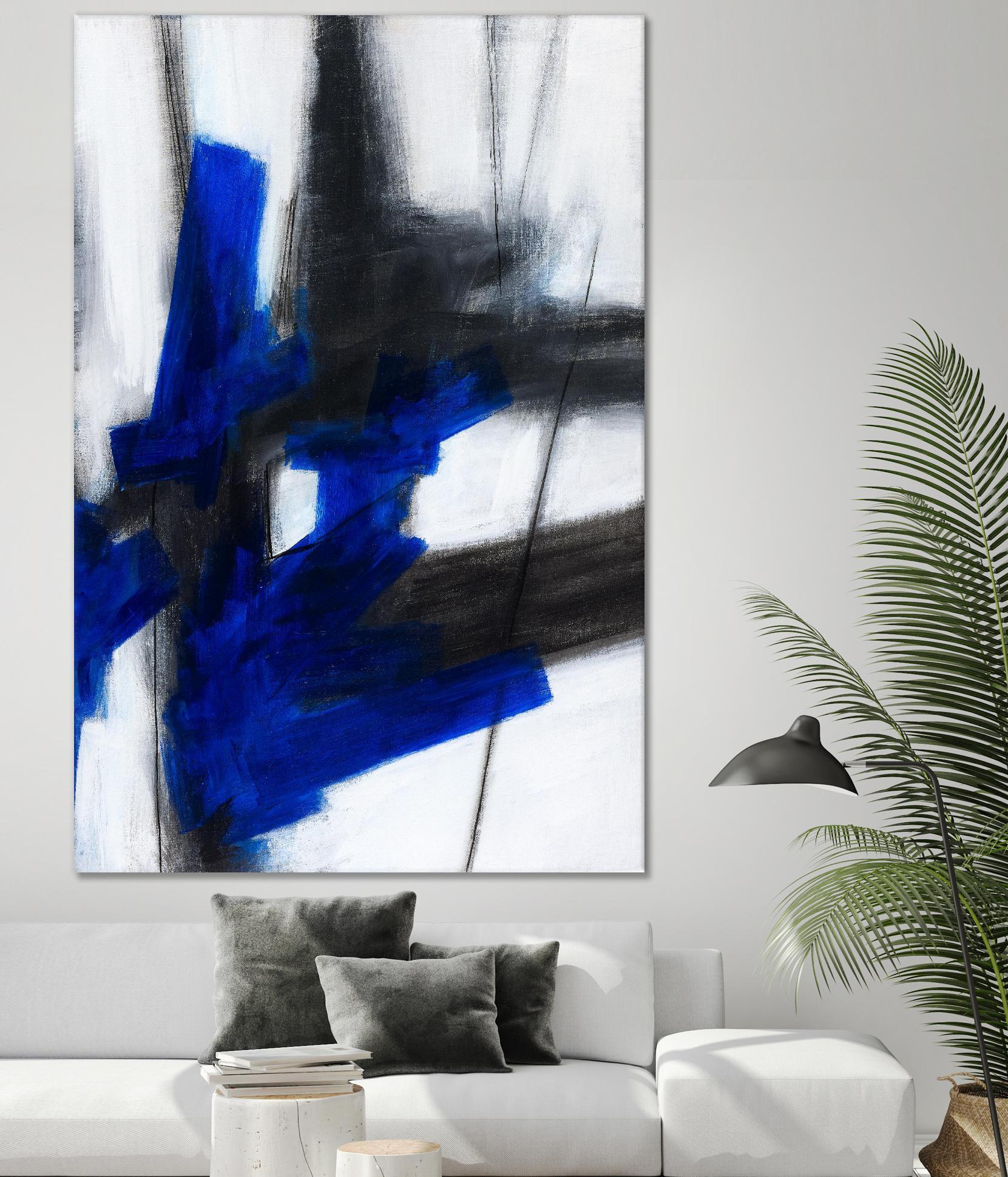 KIND OF BLUE by Marvin on GIANT ART - blue abstract