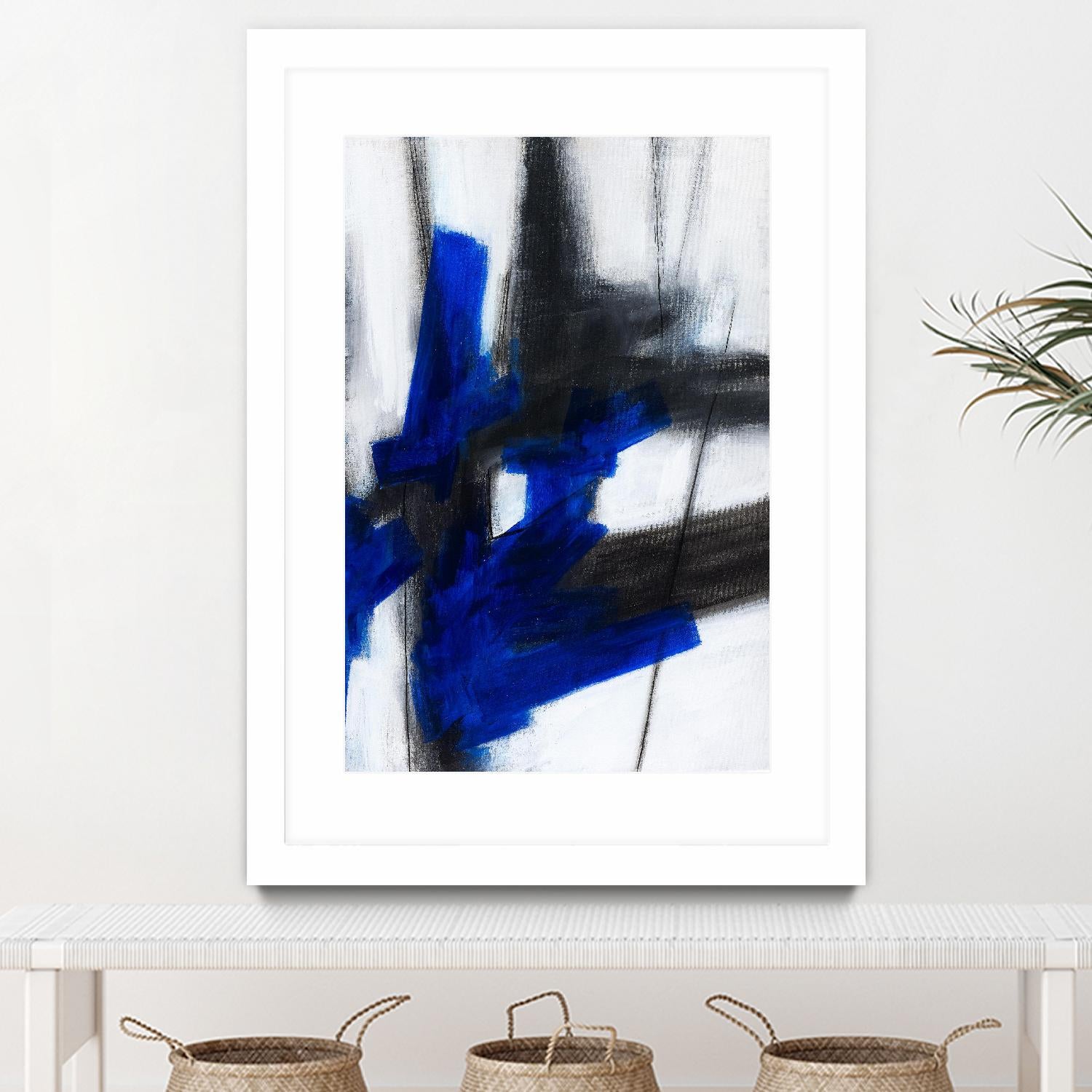 KIND OF BLUE by Marvin on GIANT ART - blue abstract