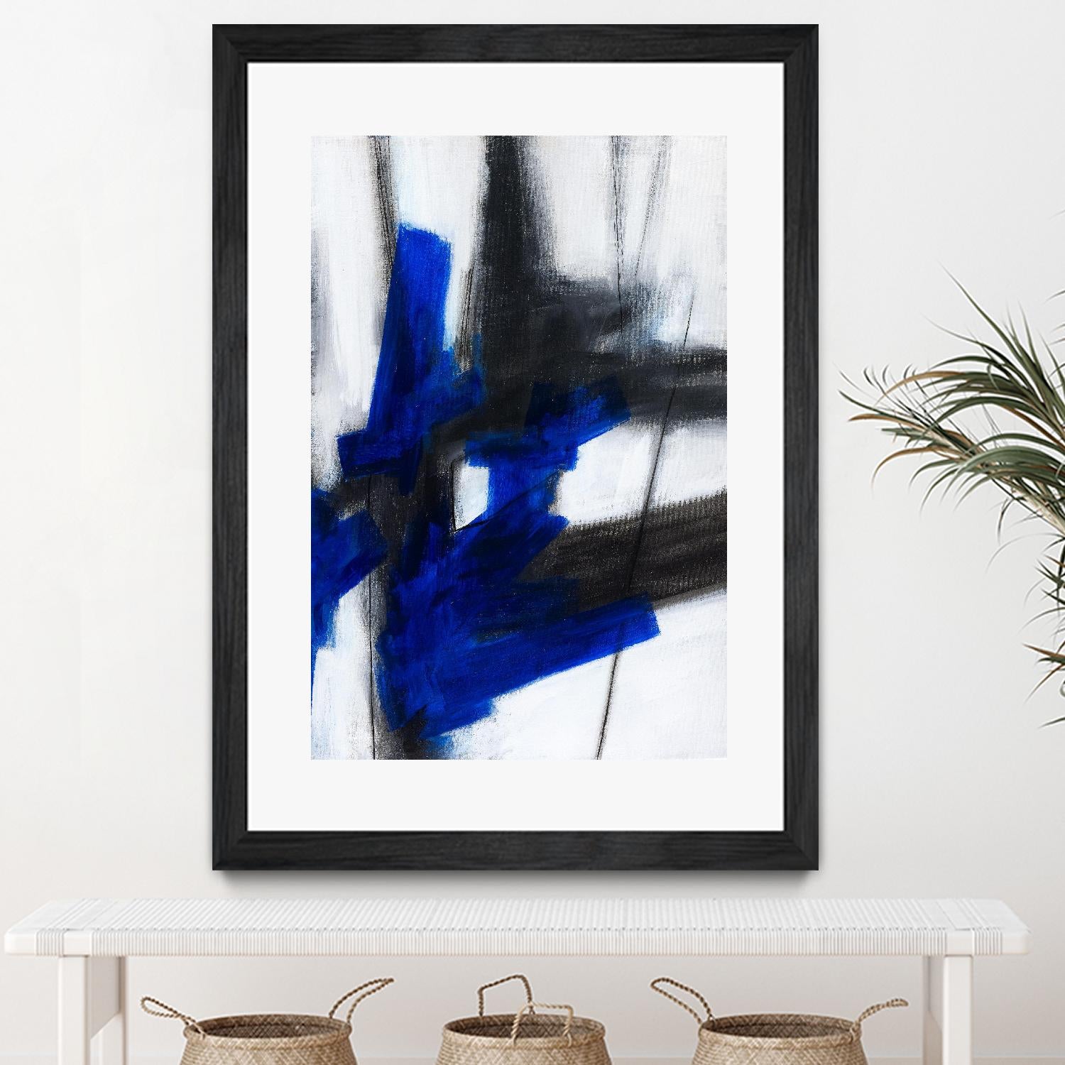 KIND OF BLUE by Marvin on GIANT ART - blue abstract