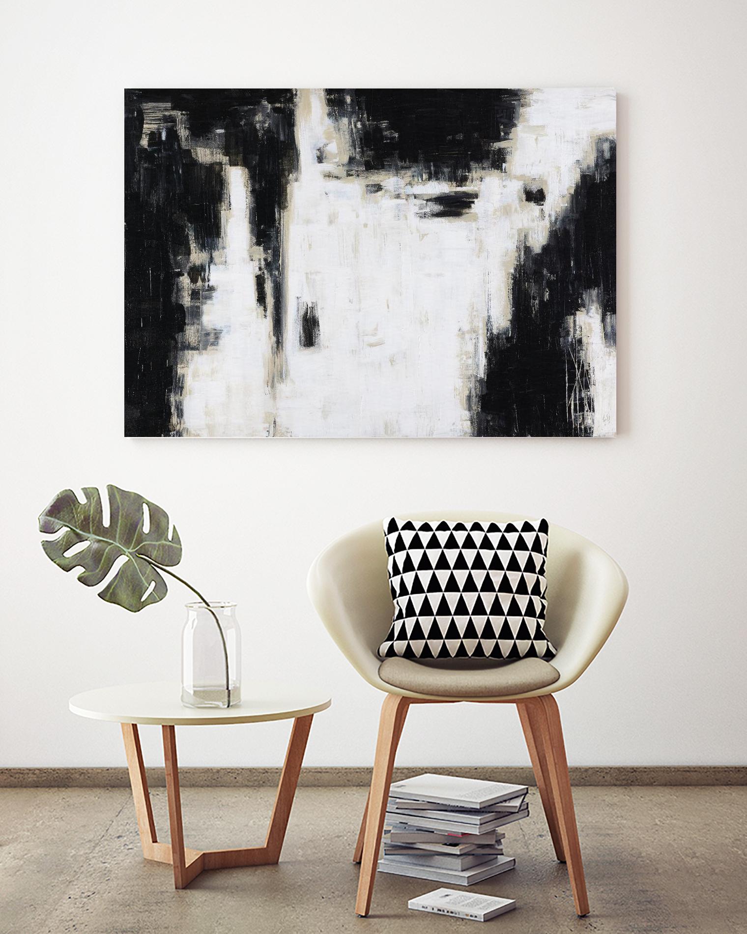 OBSCURE by Marvin on GIANT ART - black abstract