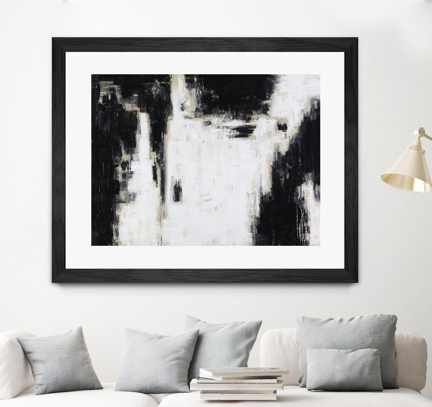 OBSCURE by Marvin on GIANT ART - black abstract
