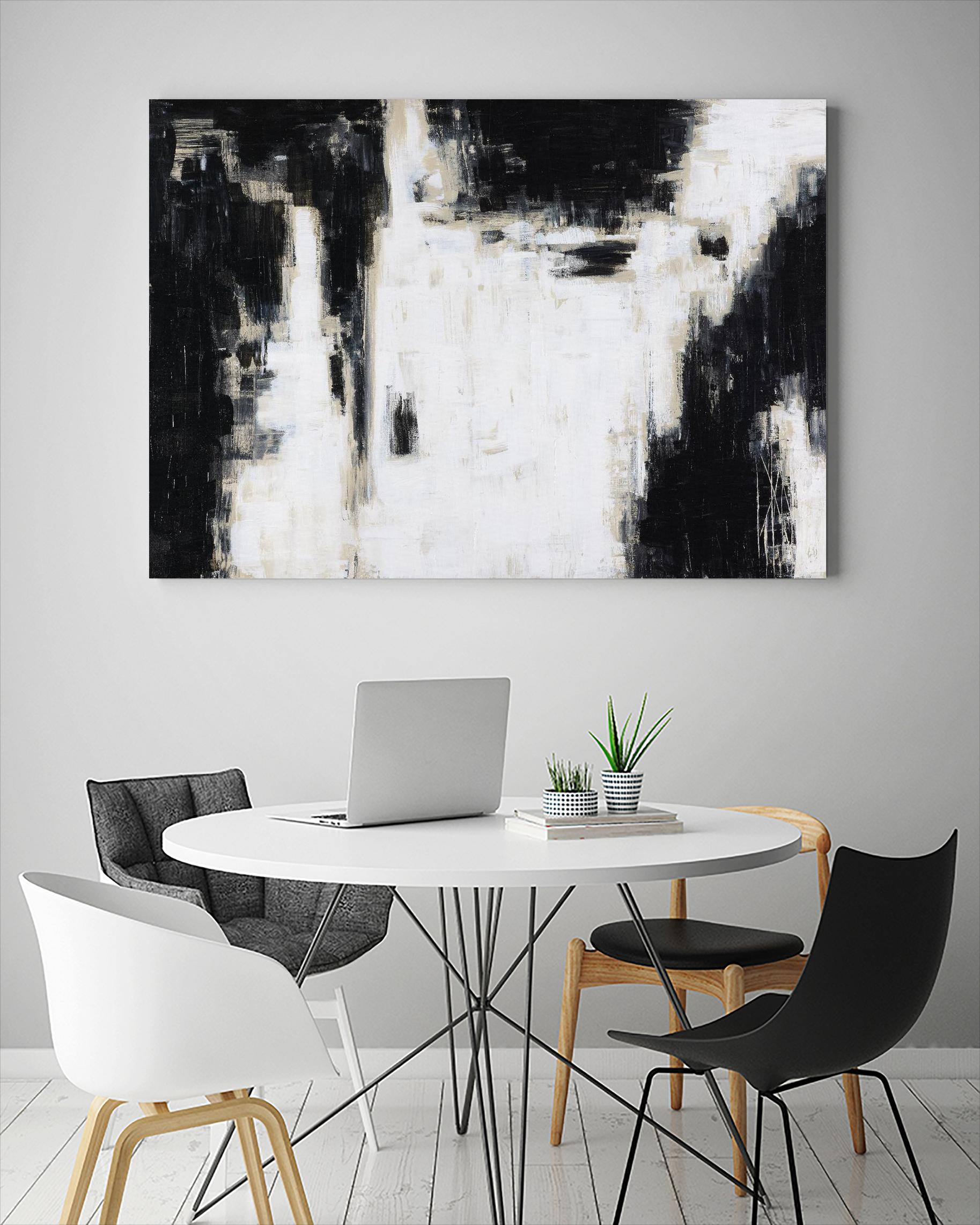 OBSCURE by Marvin on GIANT ART - black abstract