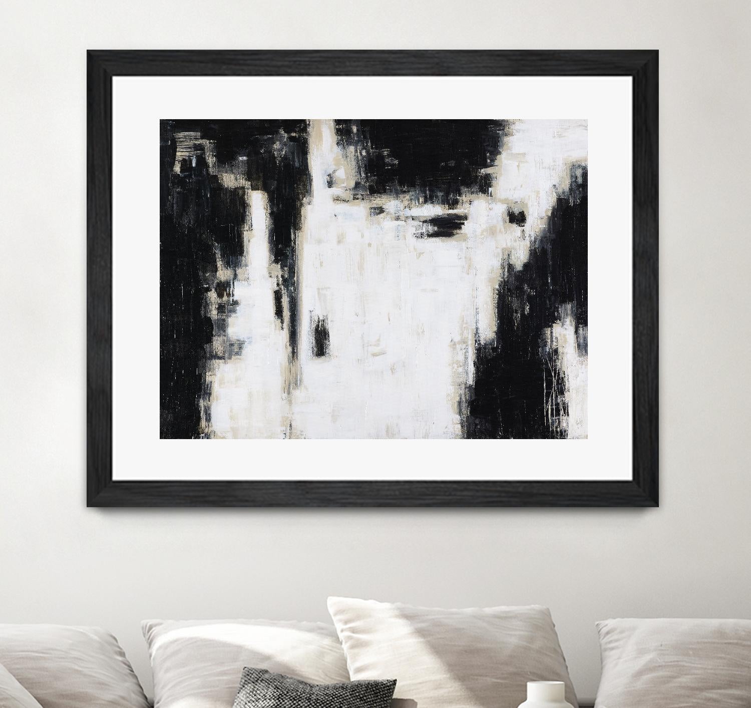 OBSCURE by Marvin on GIANT ART - black abstract