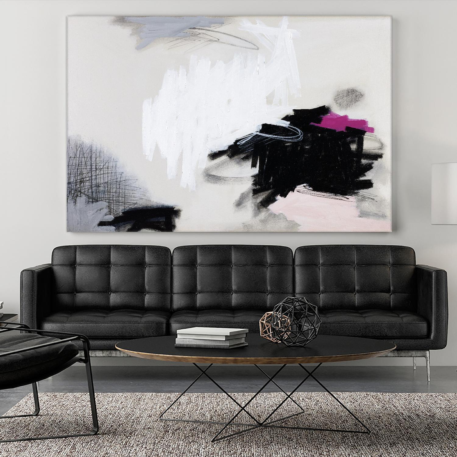 EMOTION by Marvin on GIANT ART - black abstract