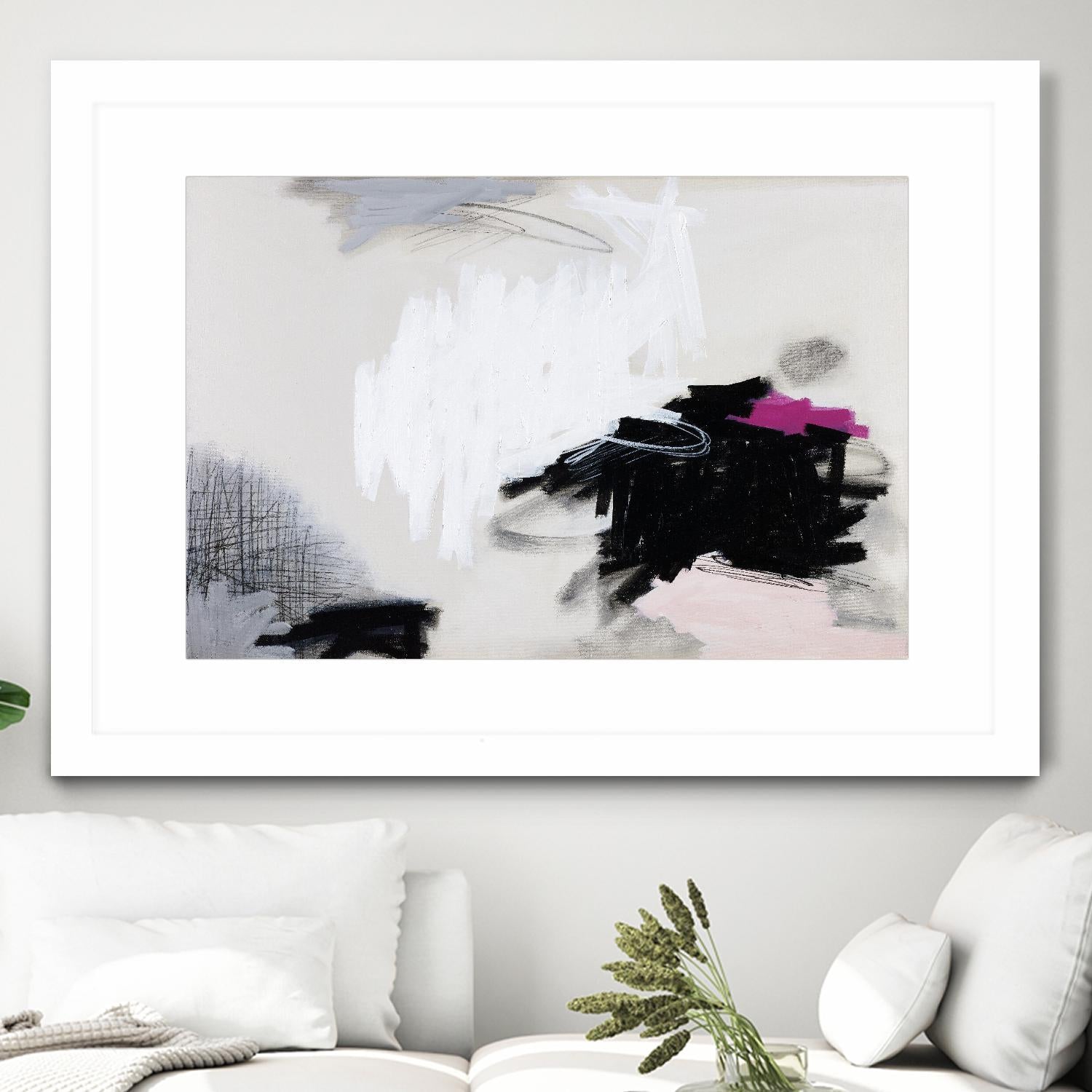 EMOTION by Marvin on GIANT ART - black abstract