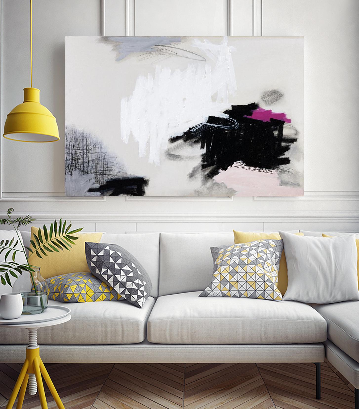 EMOTION by Marvin on GIANT ART - black abstract