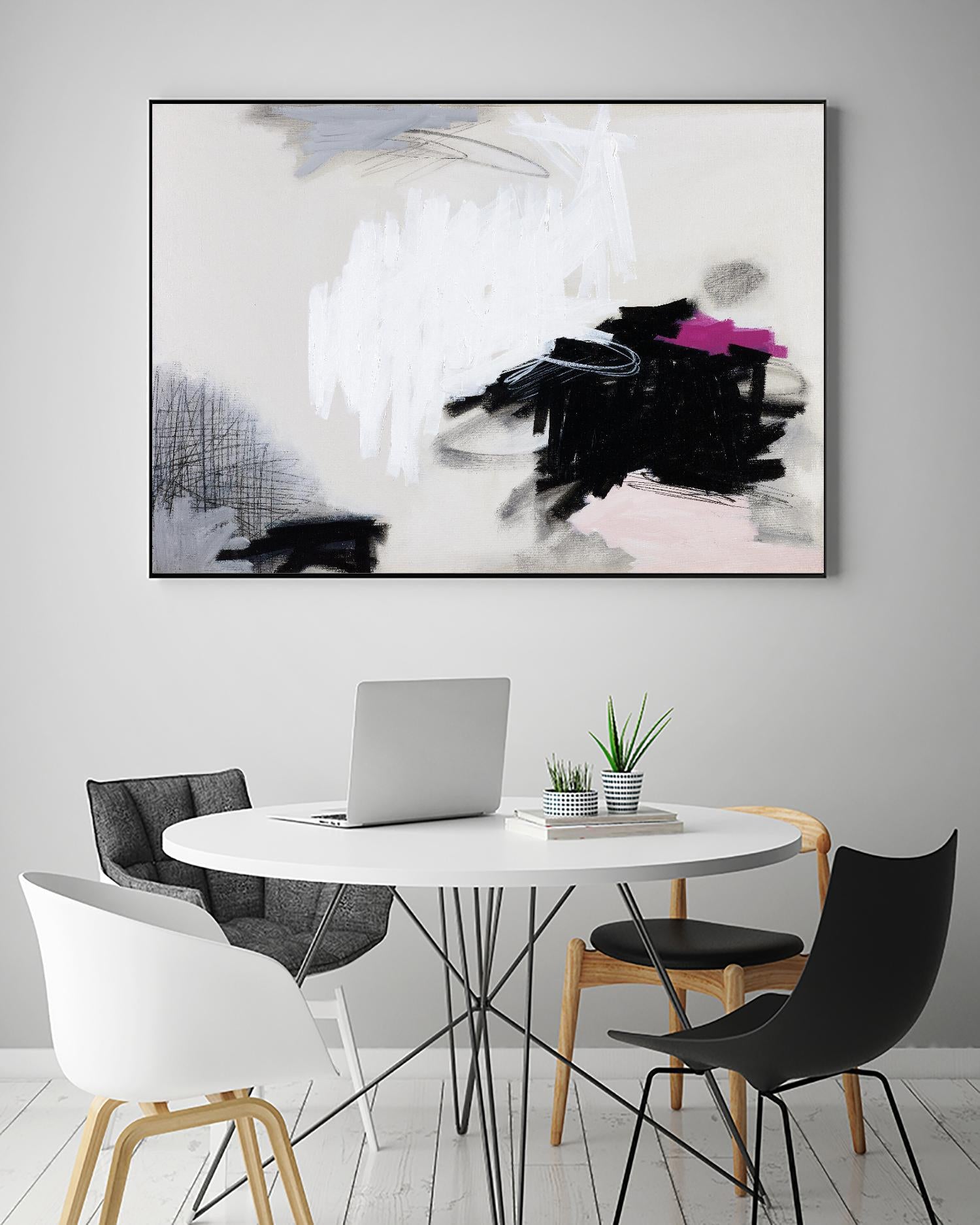 EMOTION by Marvin on GIANT ART - black abstract
