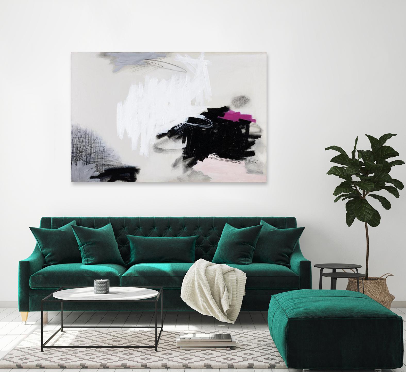 EMOTION by Marvin on GIANT ART - black abstract