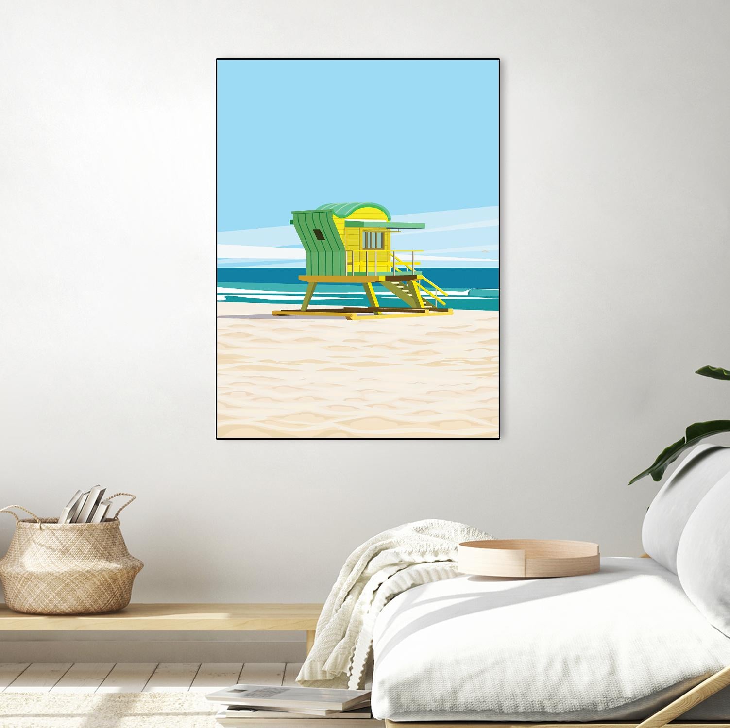 Sunshine Villa by ARTIC FRAME STUDIO on GIANT ART - abstract