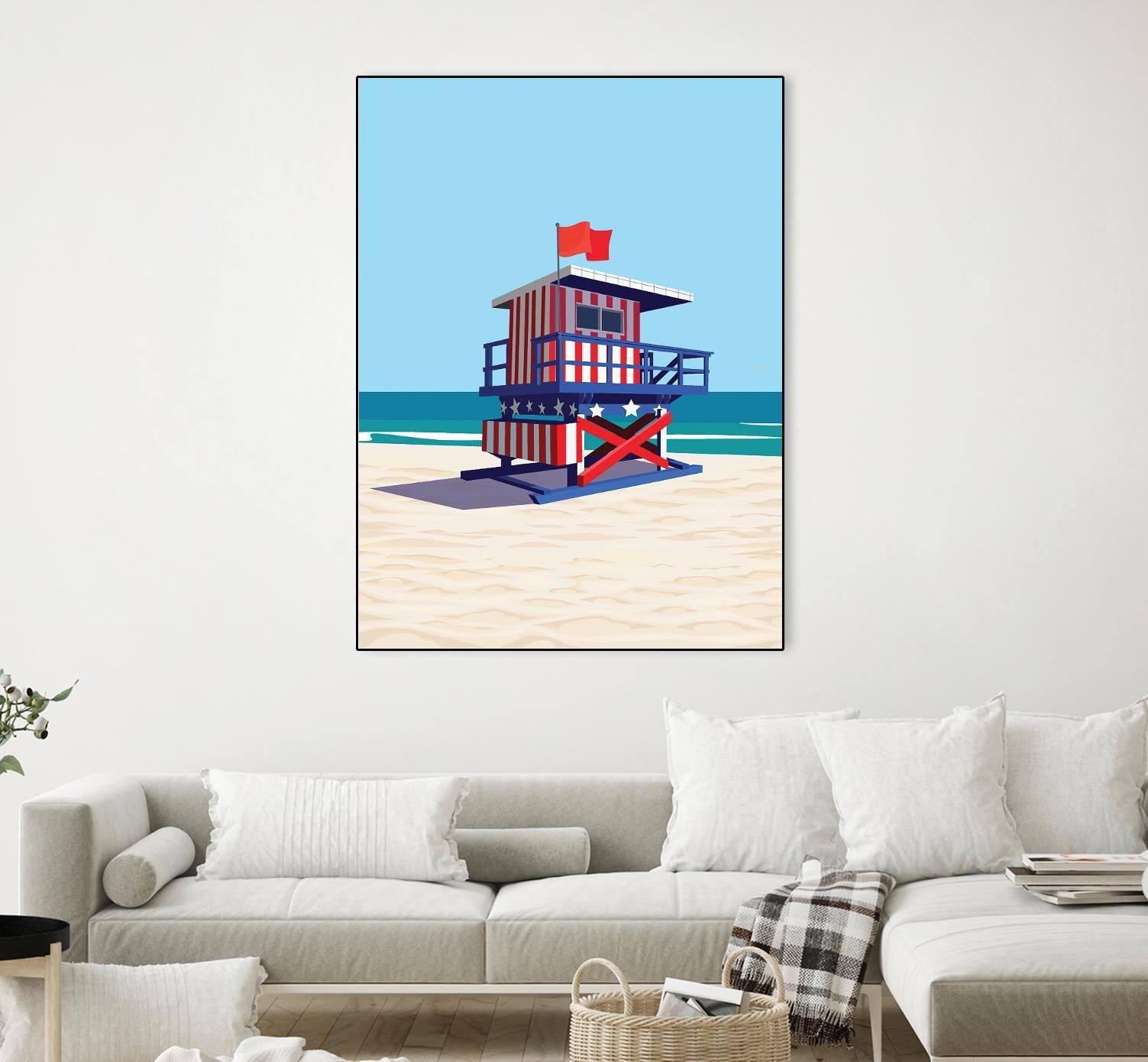 Americana Villa by ARTIC FRAME STUDIO on GIANT ART - abstract