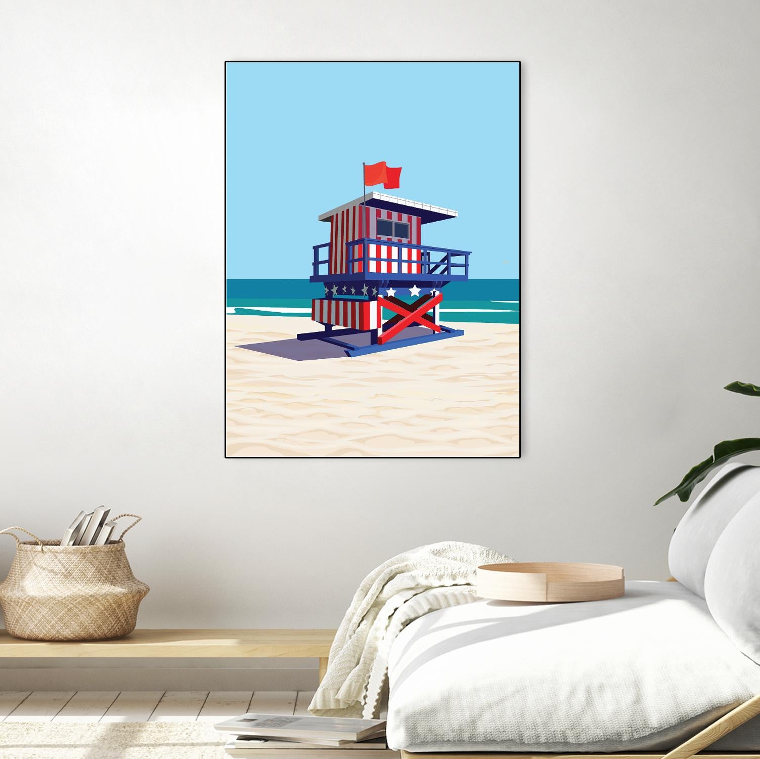 Americana Villa by ARTIC FRAME STUDIO on GIANT ART - abstract