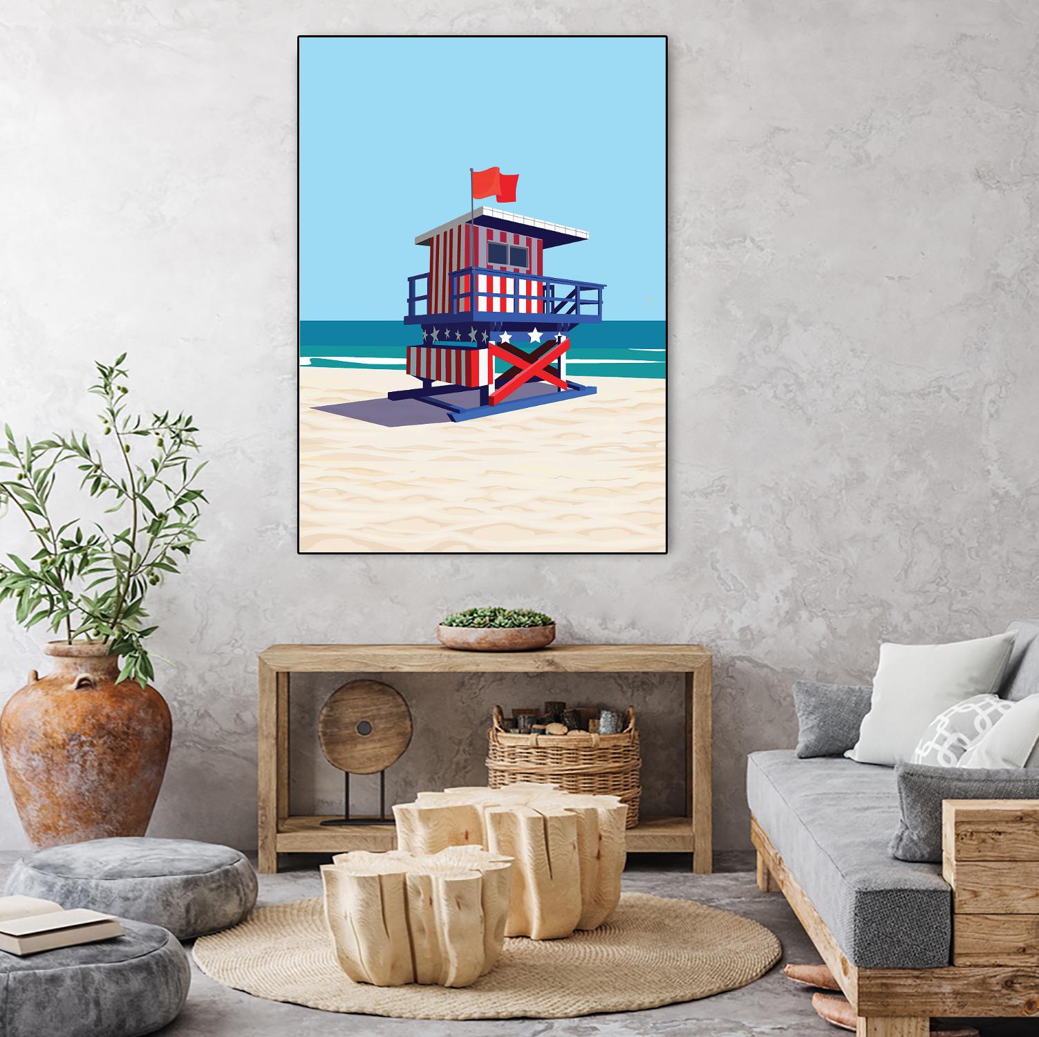 Americana Villa by ARTIC FRAME STUDIO on GIANT ART - abstract