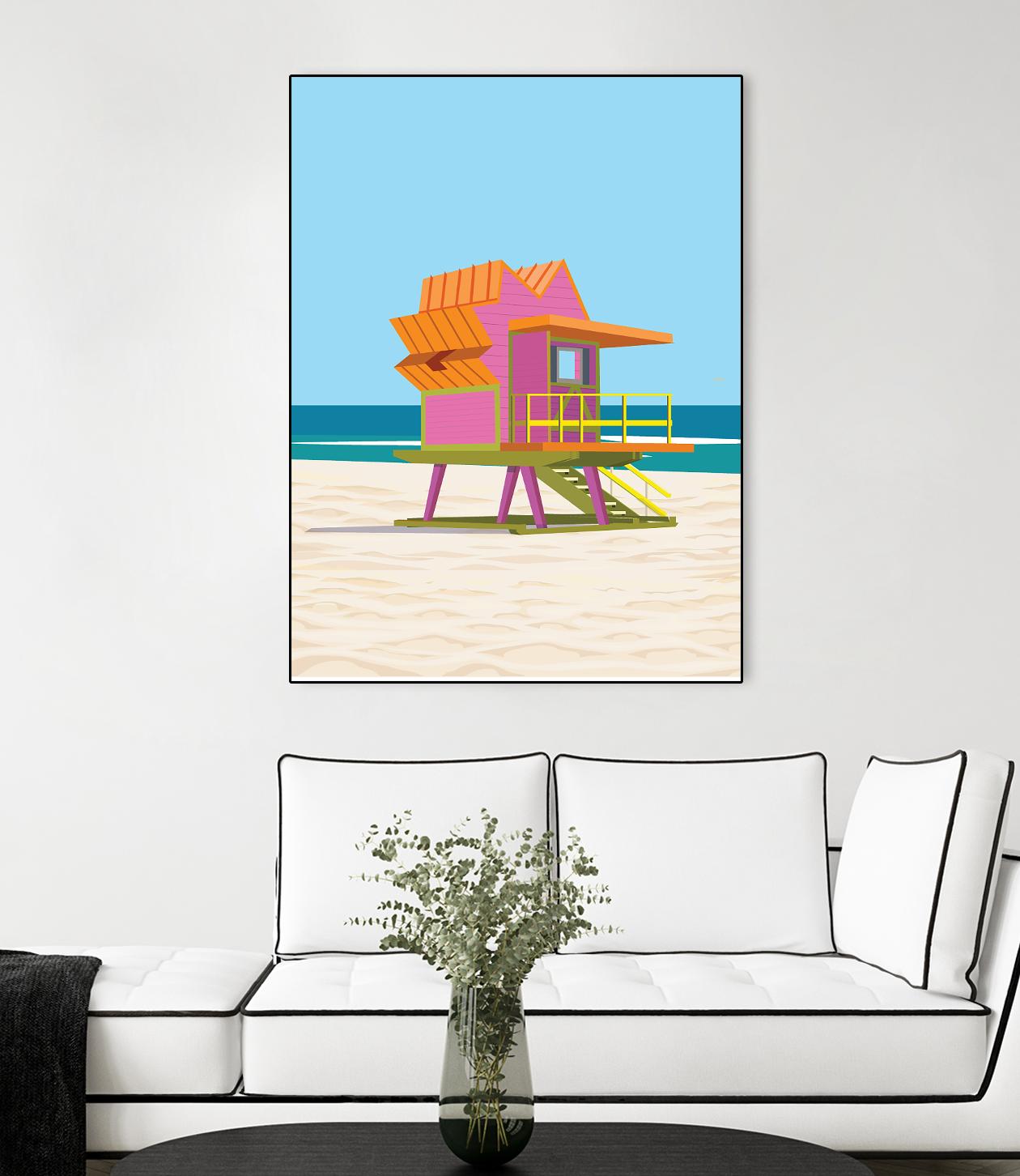 Barbie Villa by ARTIC FRAME STUDIO on GIANT ART - abstract
