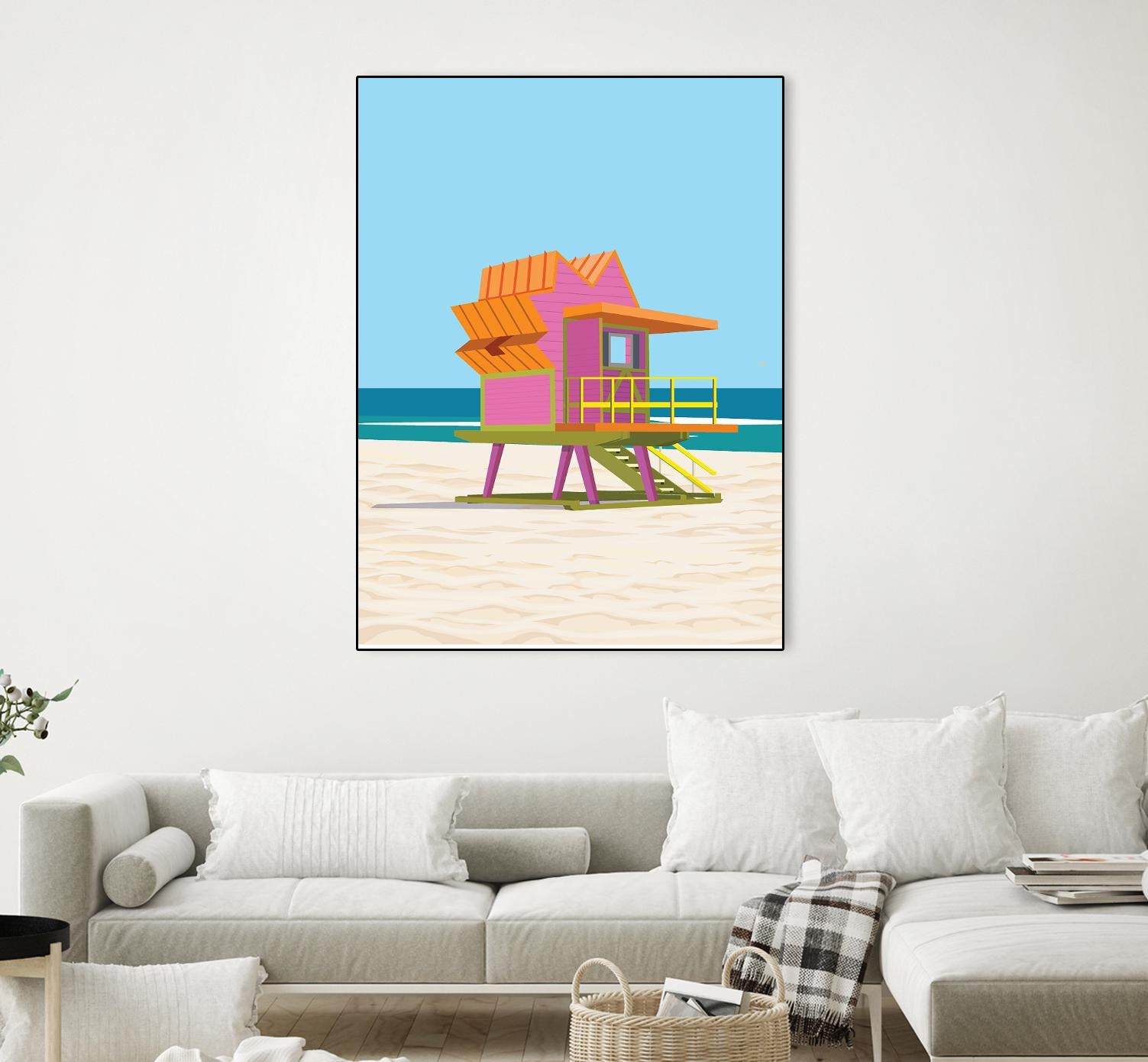 Barbie Villa by ARTIC FRAME STUDIO on GIANT ART - abstract