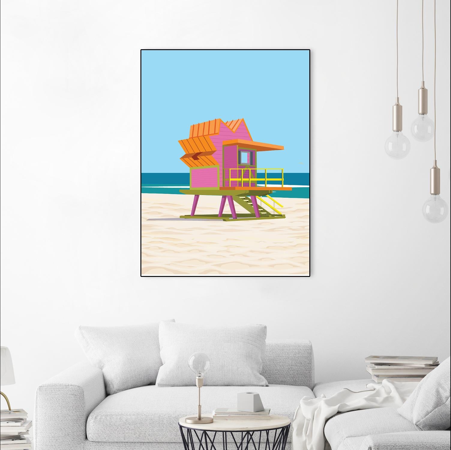 Barbie Villa by ARTIC FRAME STUDIO on GIANT ART - abstract
