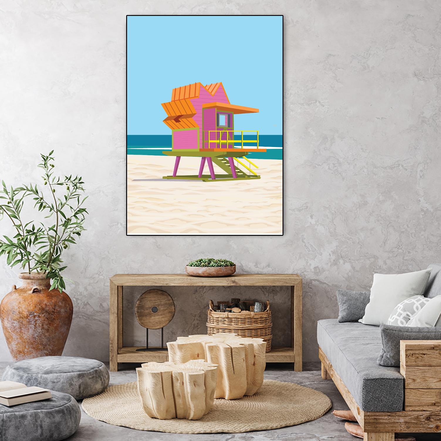 Barbie Villa by ARTIC FRAME STUDIO on GIANT ART - abstract