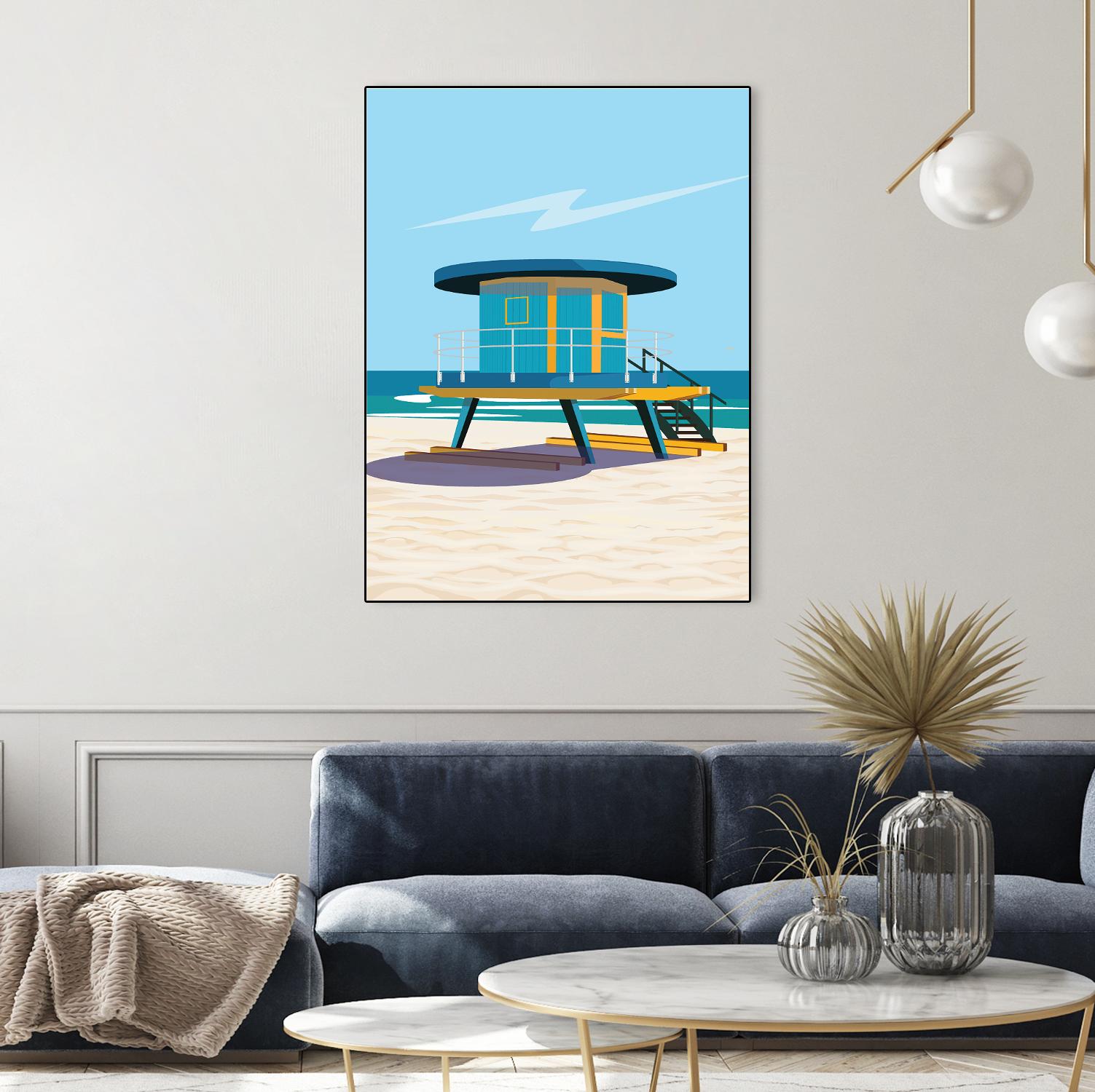 Hal's Villa by ARTIC FRAME STUDIO on GIANT ART - abstract