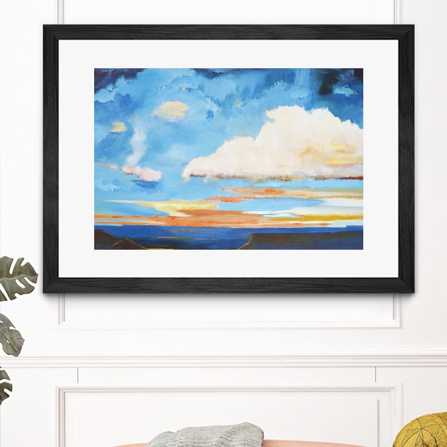 Tranquility by Judith D'Agostino on GIANT ART - white landscape