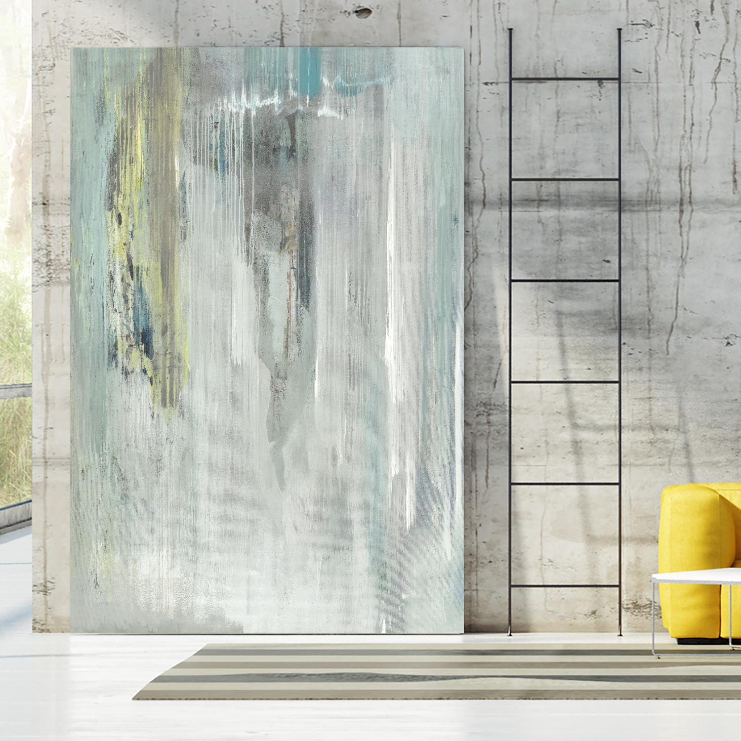 The Rain by Grace Rowan on GIANT ART - white abstract