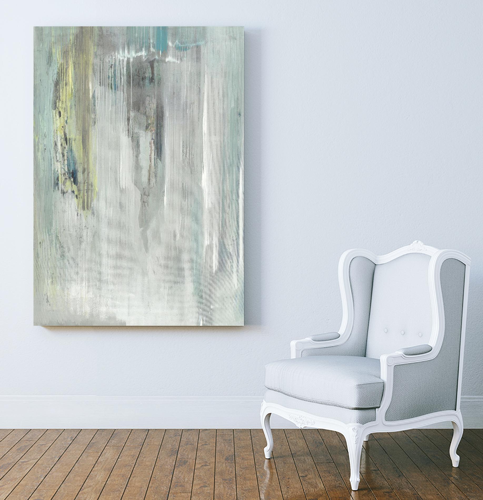 The Rain by Grace Rowan on GIANT ART - white abstract
