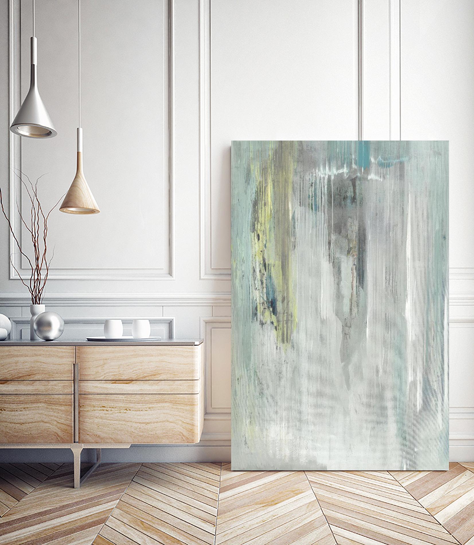 The Rain by Grace Rowan on GIANT ART - white abstract