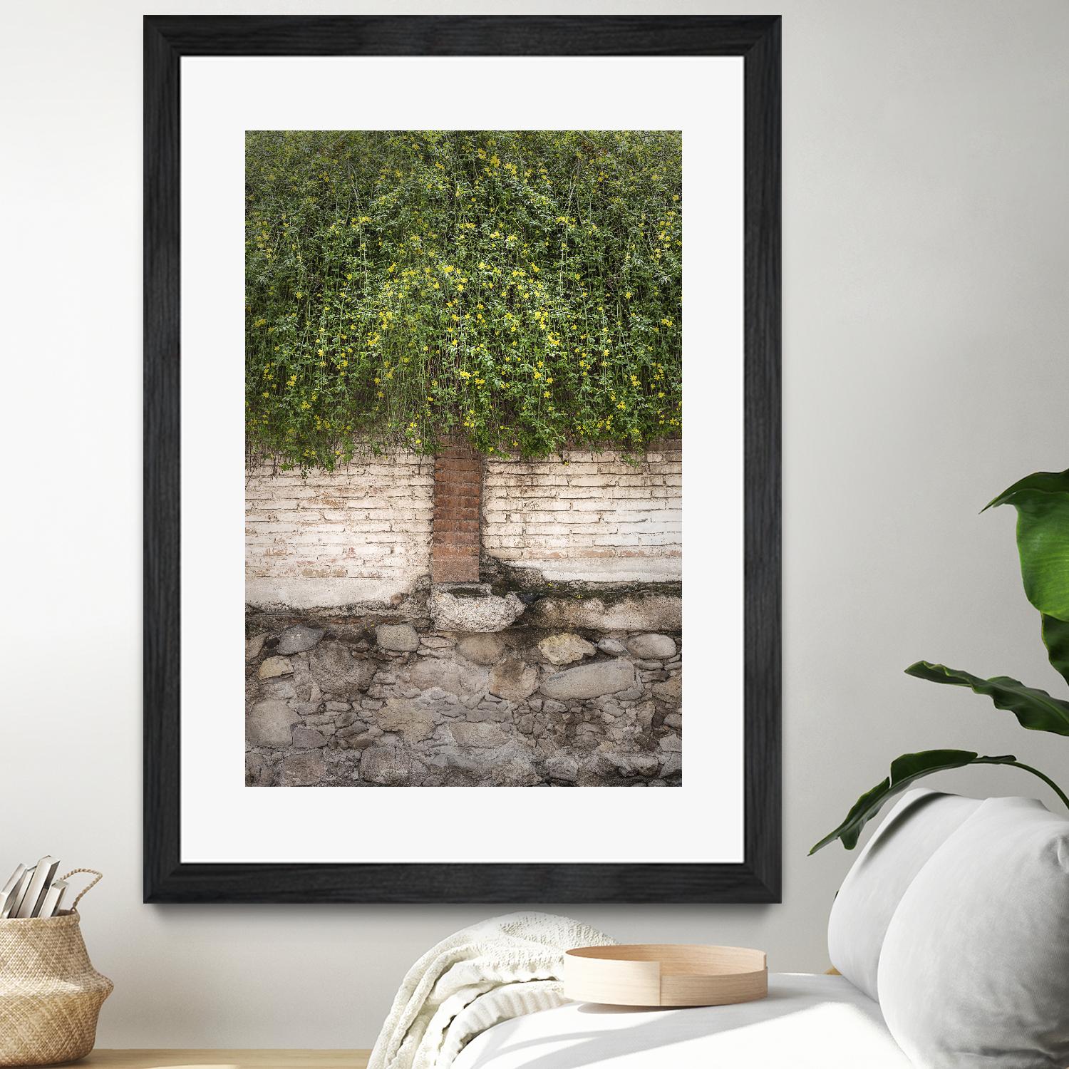 Stairway to Green by John Bingham on GIANT ART - grey city scene