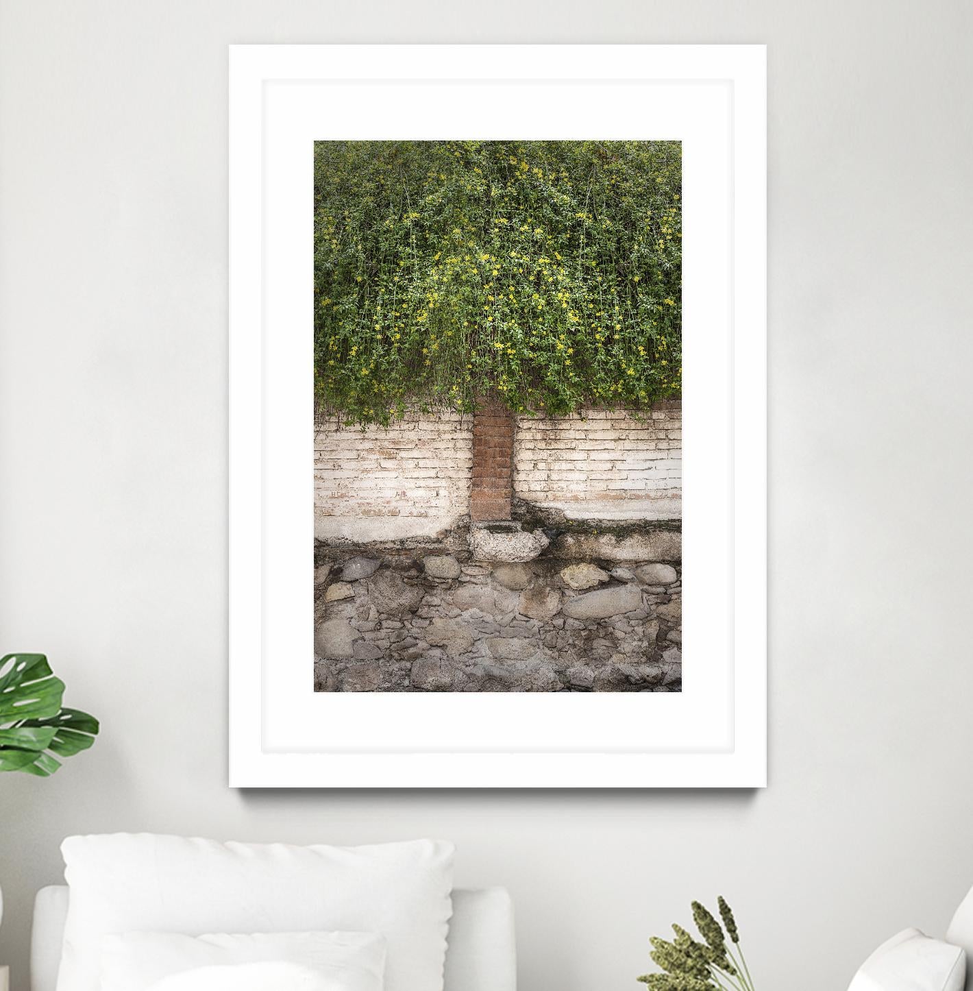 Stairway to Green by John Bingham on GIANT ART - grey city scene