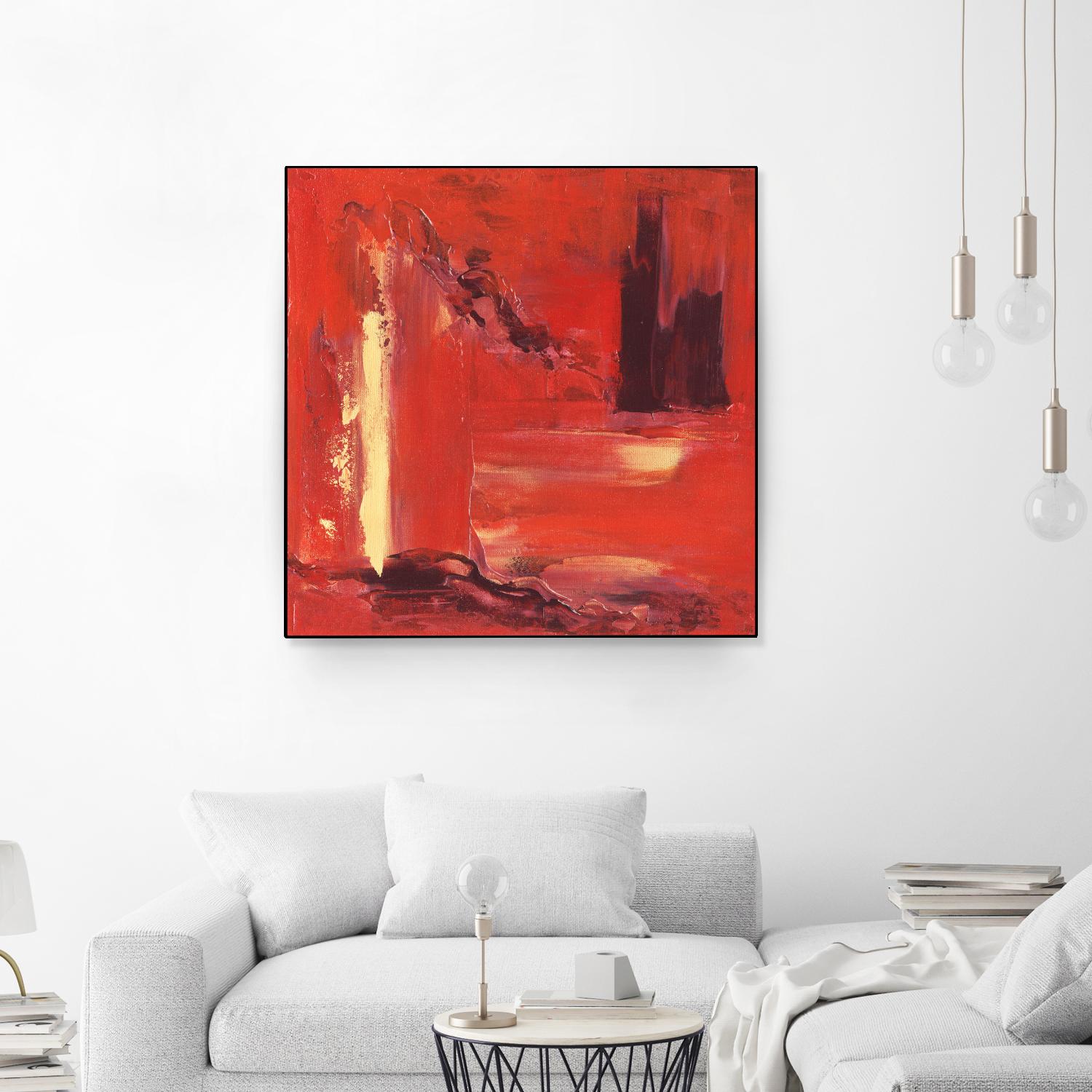 On the Tide by Marianne Broome on GIANT ART - yellow abstract