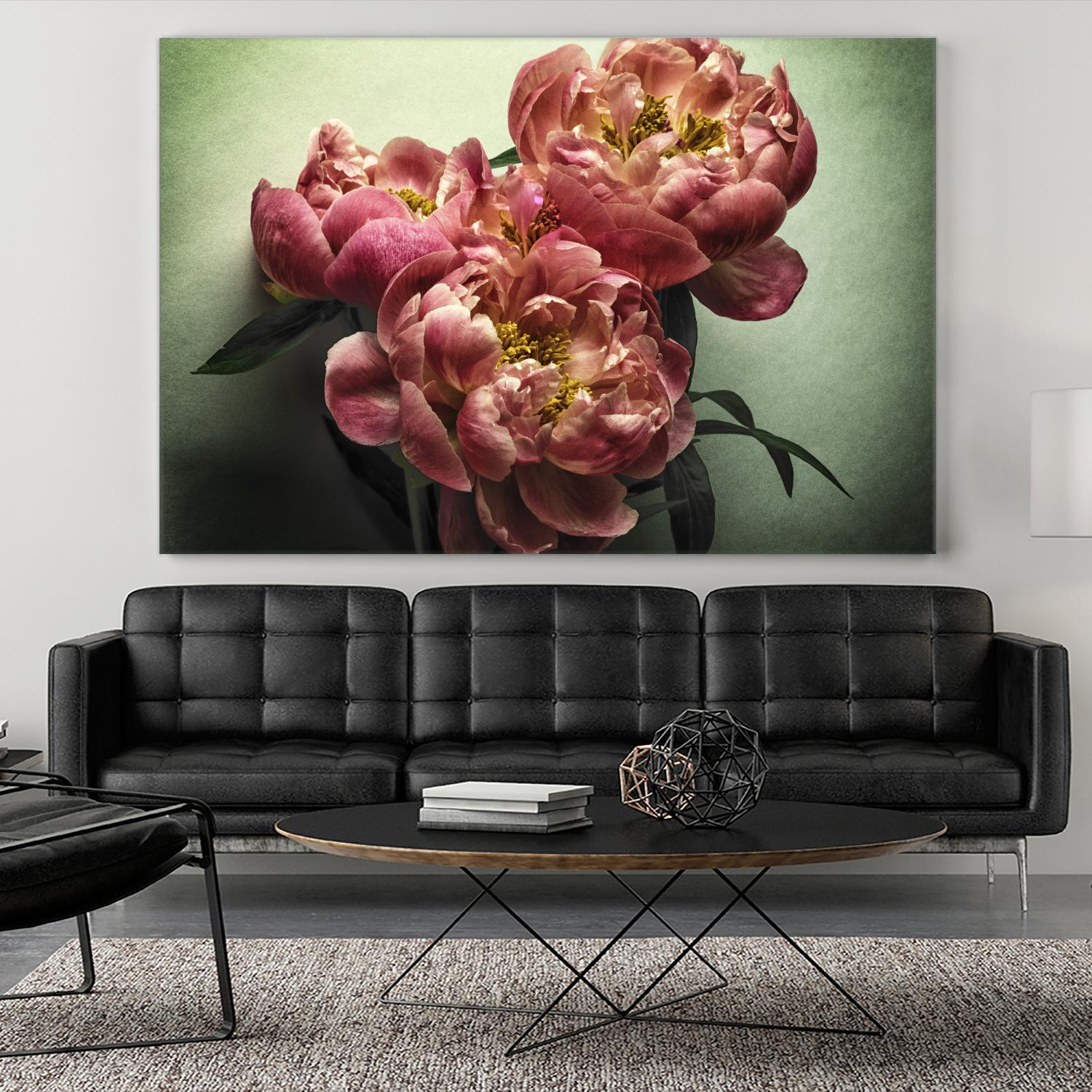 Standing in the Sun II by Jennifer Beavers on GIANT ART - green floral