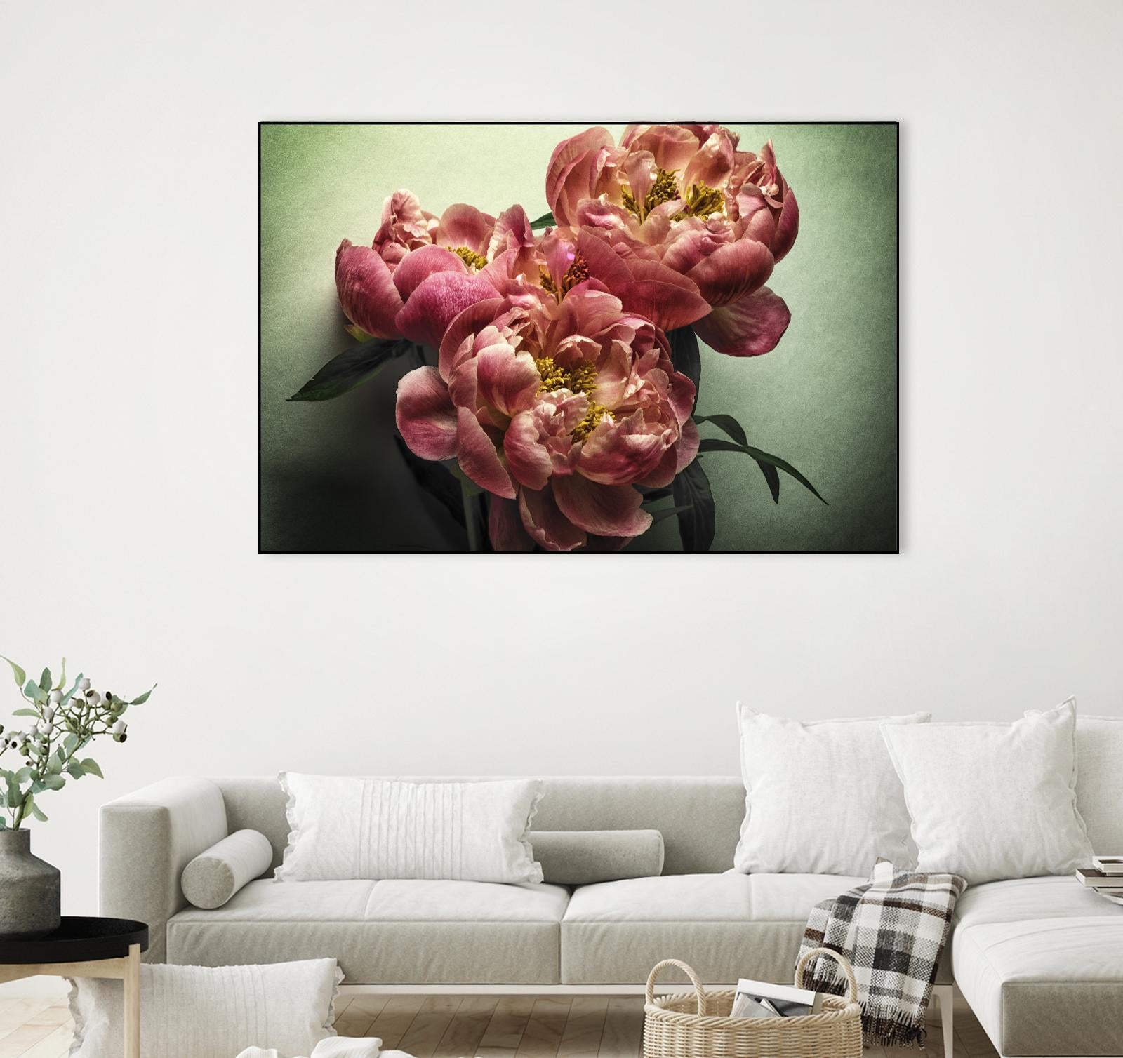 Standing in the Sun II by Jennifer Beavers on GIANT ART - green floral