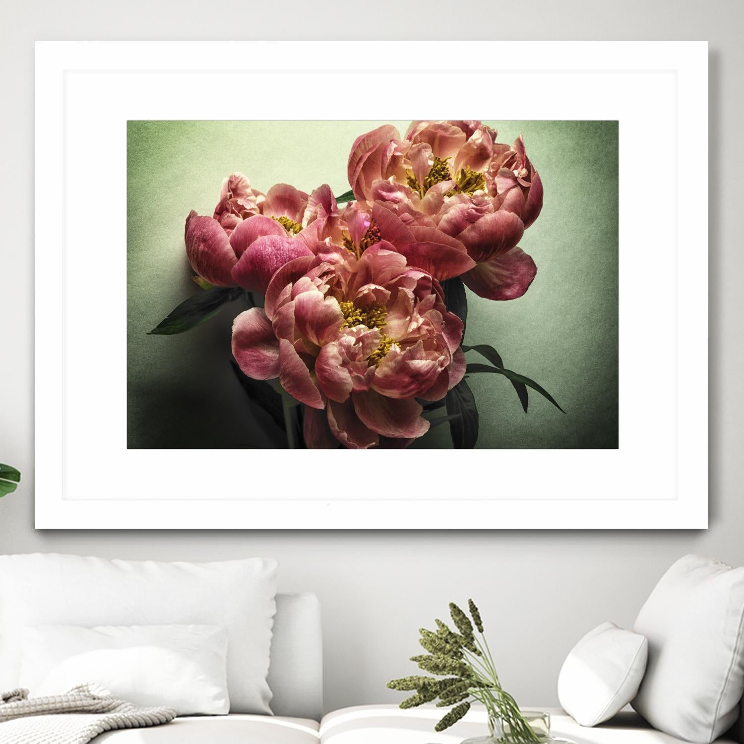 Standing in the Sun II by Jennifer Beavers on GIANT ART - green floral