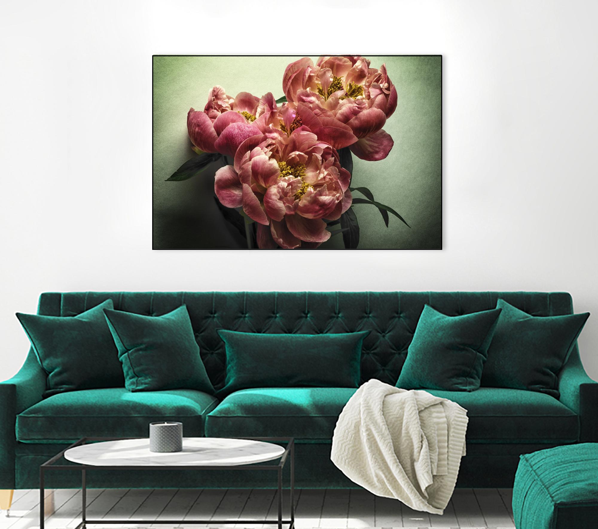 Standing in the Sun II by Jennifer Beavers on GIANT ART - green floral