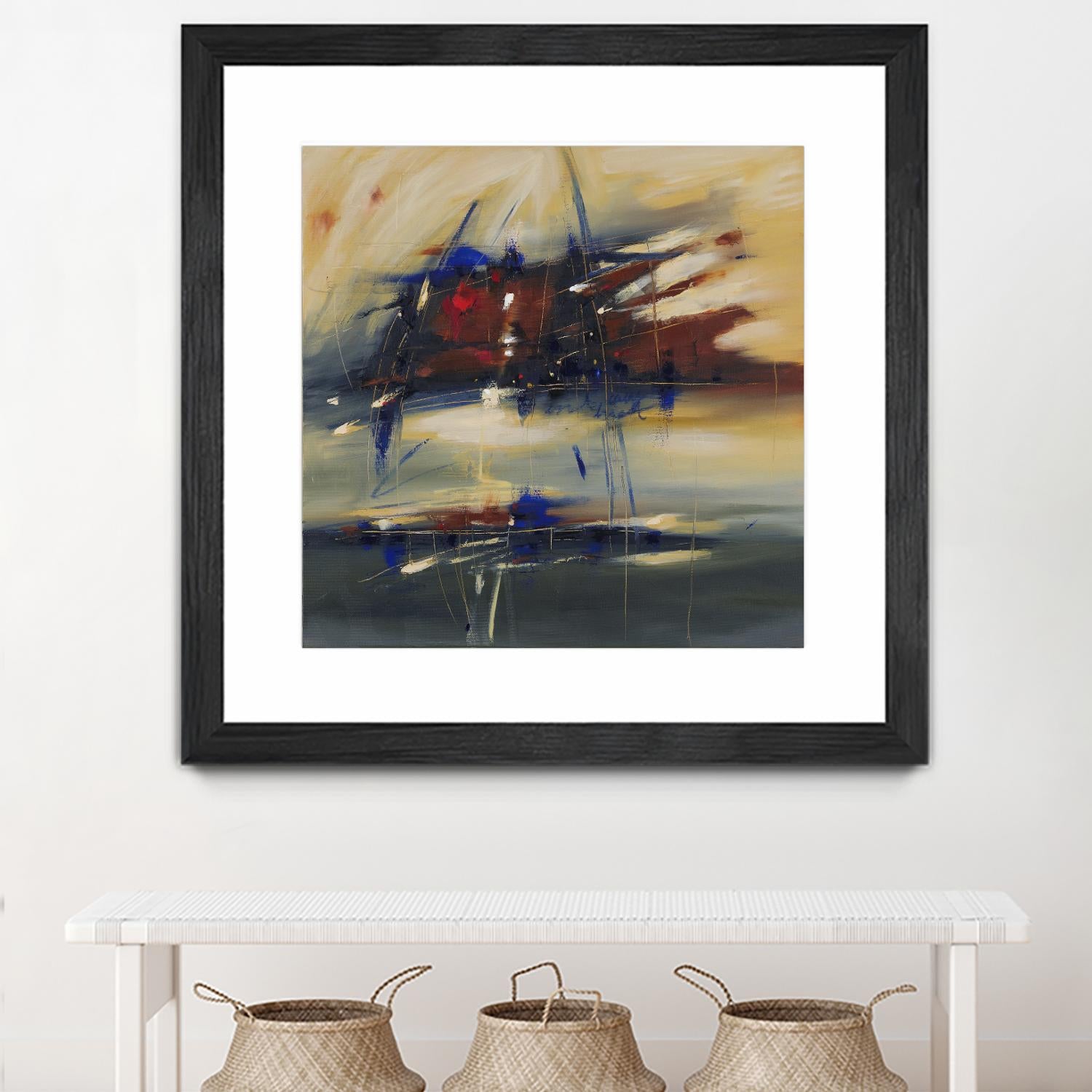 I Carry Your Heart by Cynthia Ligeros on GIANT ART - red abstract